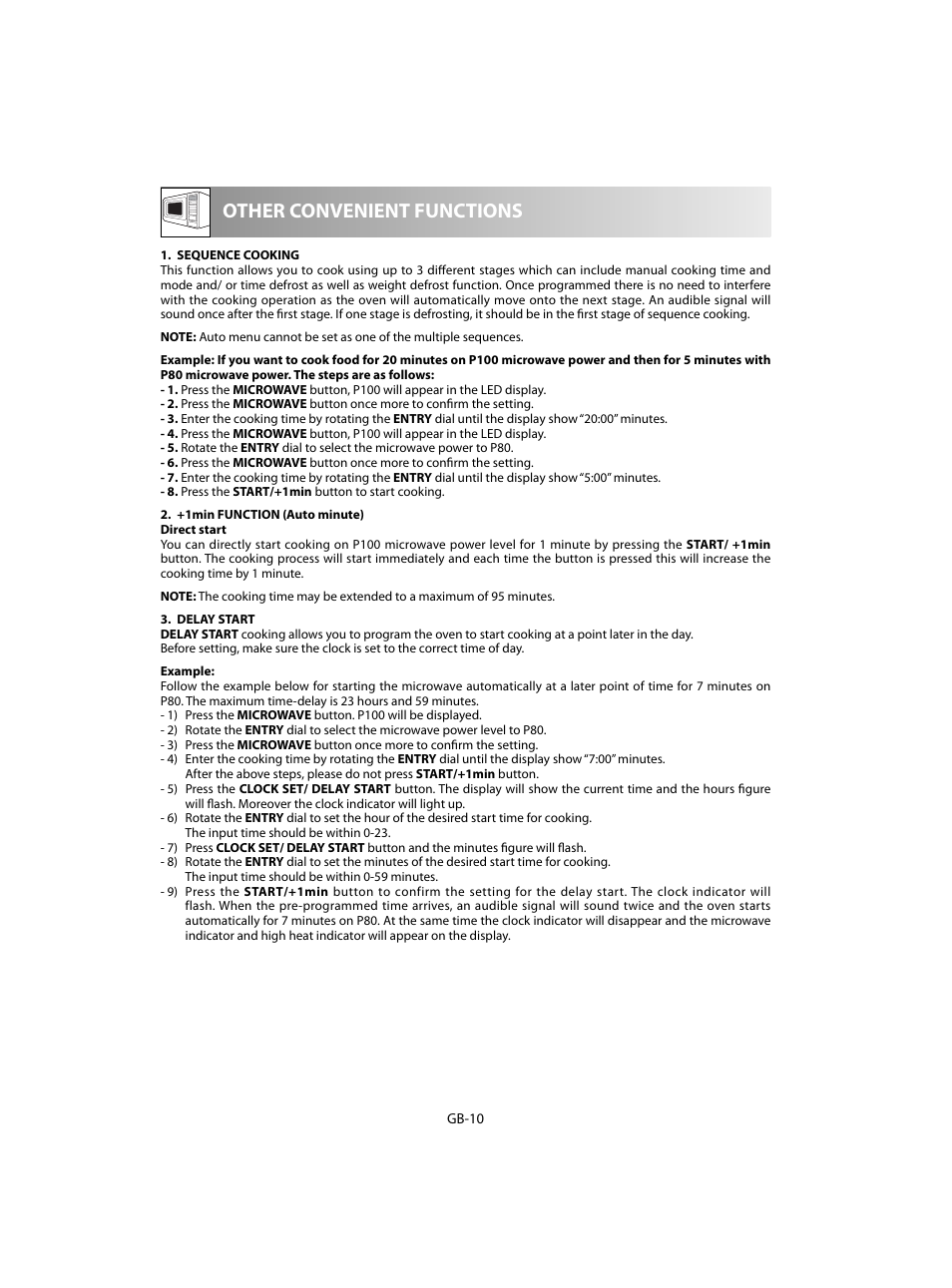 Other convenient functions | Sharp R-28STW Four à micro-ondes solo User Manual | Page 172 / 180