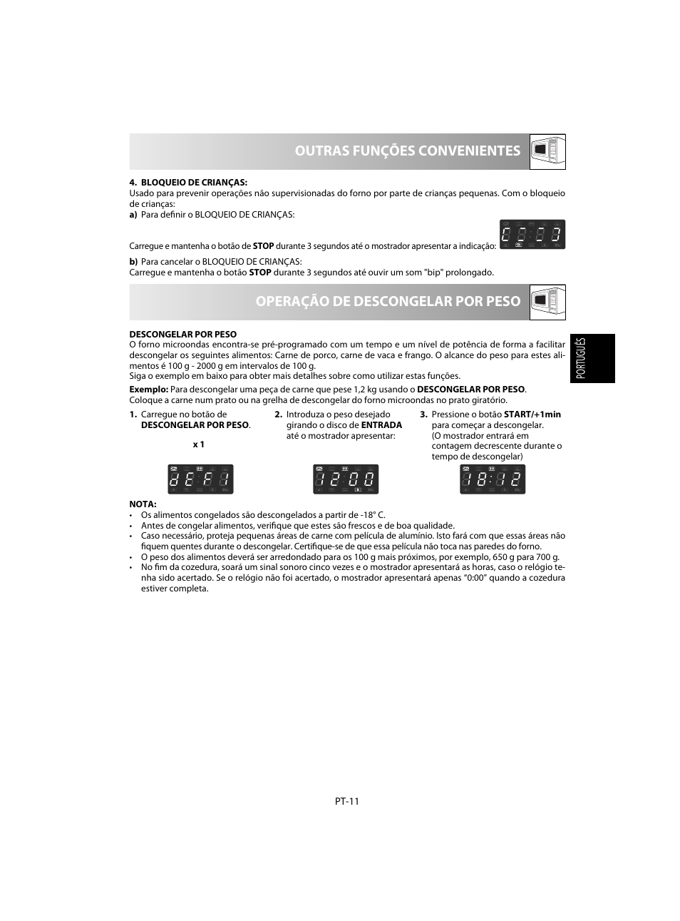 Sharp R-28STW Four à micro-ondes solo User Manual | Page 45 / 180