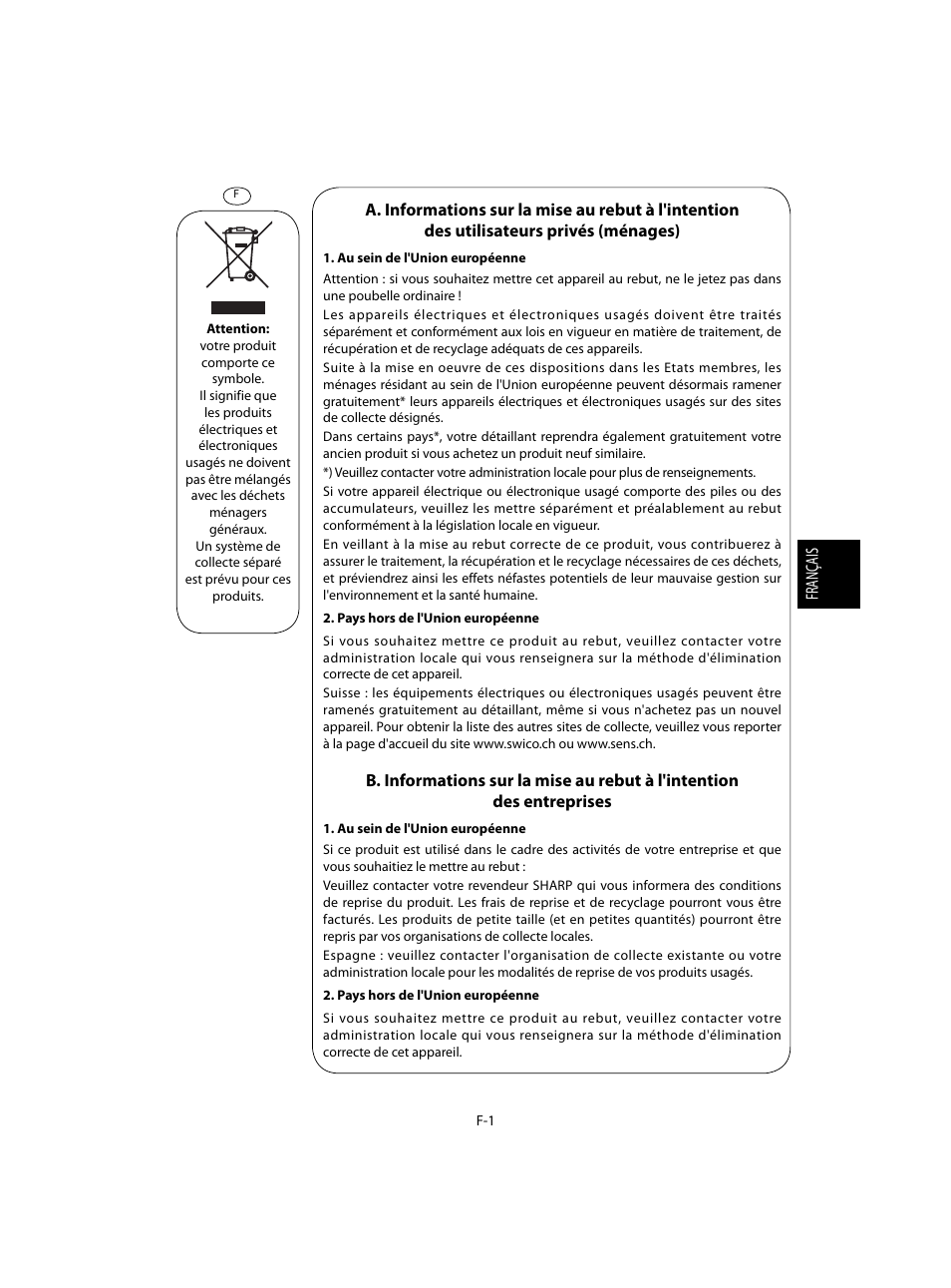 Sharp R-28STW Four à micro-ondes solo User Manual | Page 51 / 180