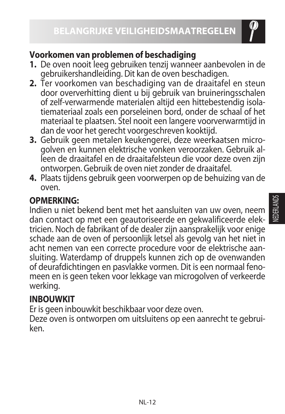 Sharp R-222STWE Four à micro-ondes solo User Manual | Page 111 / 246
