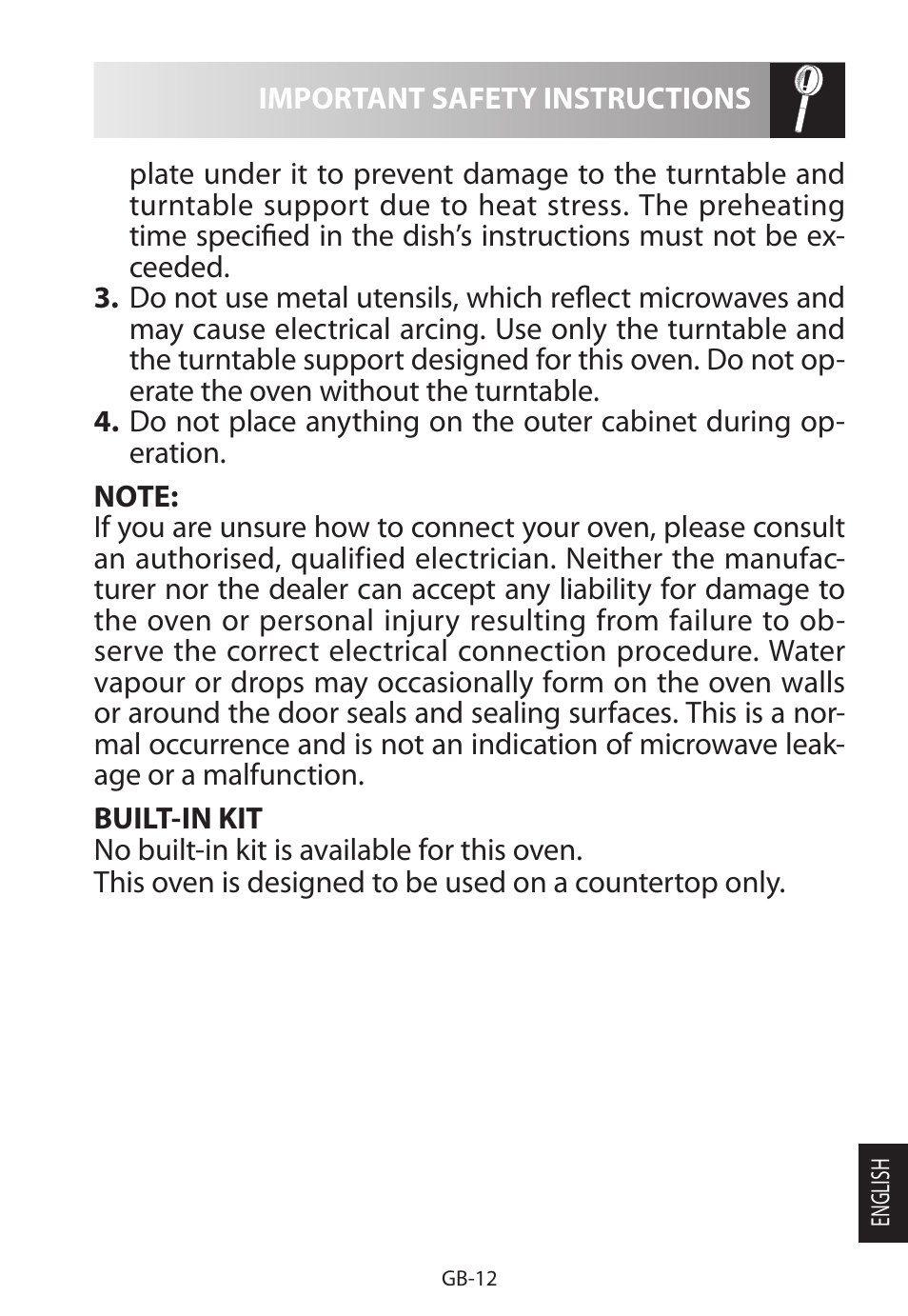 Sharp R-222STWE Four à micro-ondes solo User Manual | Page 231 / 246