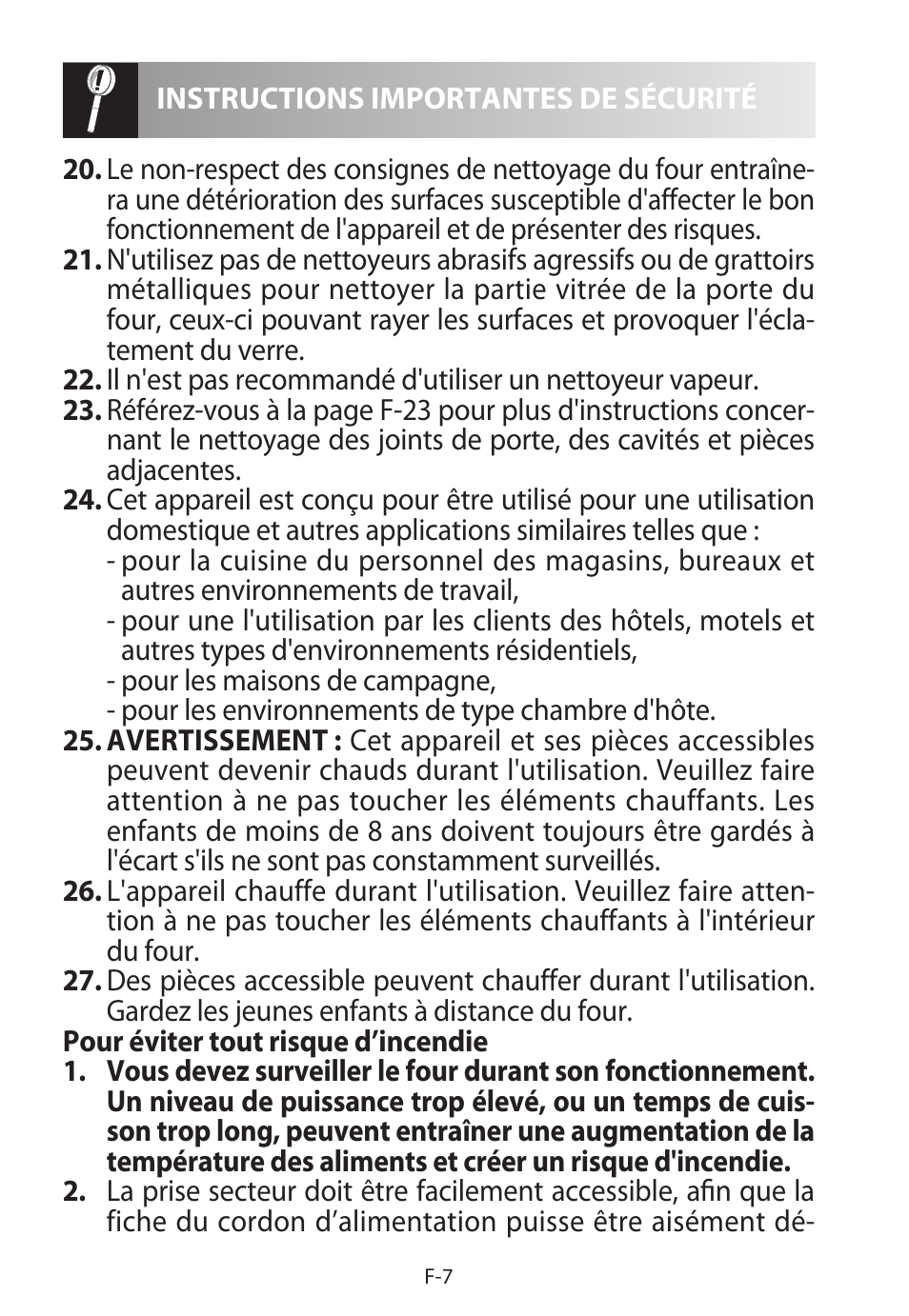 Sharp R-222STWE Four à micro-ondes solo User Manual | Page 58 / 246