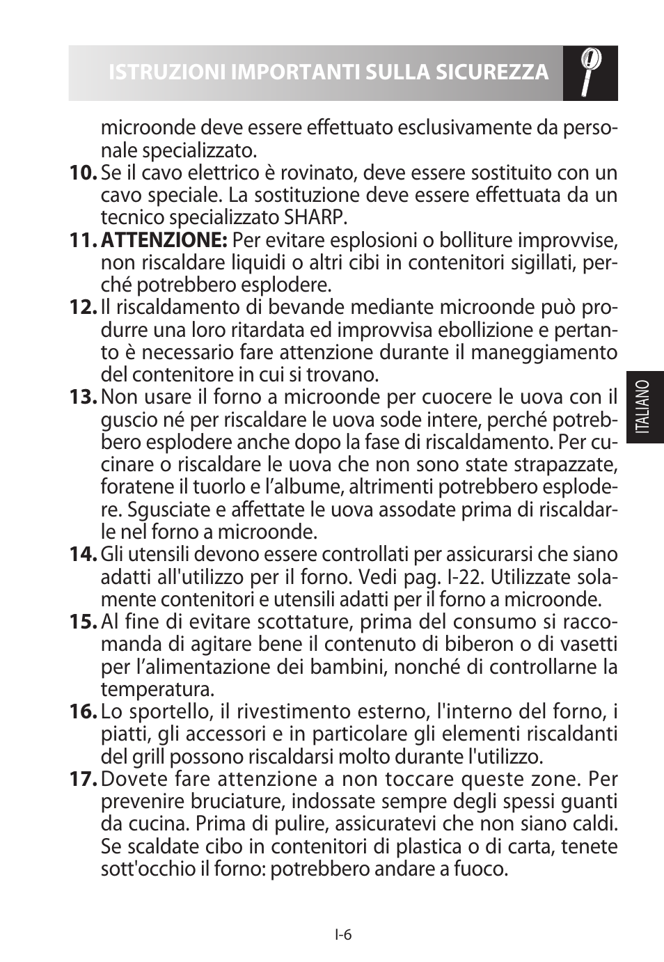 Sharp R-222STWE Four à micro-ondes solo User Manual | Page 81 / 246