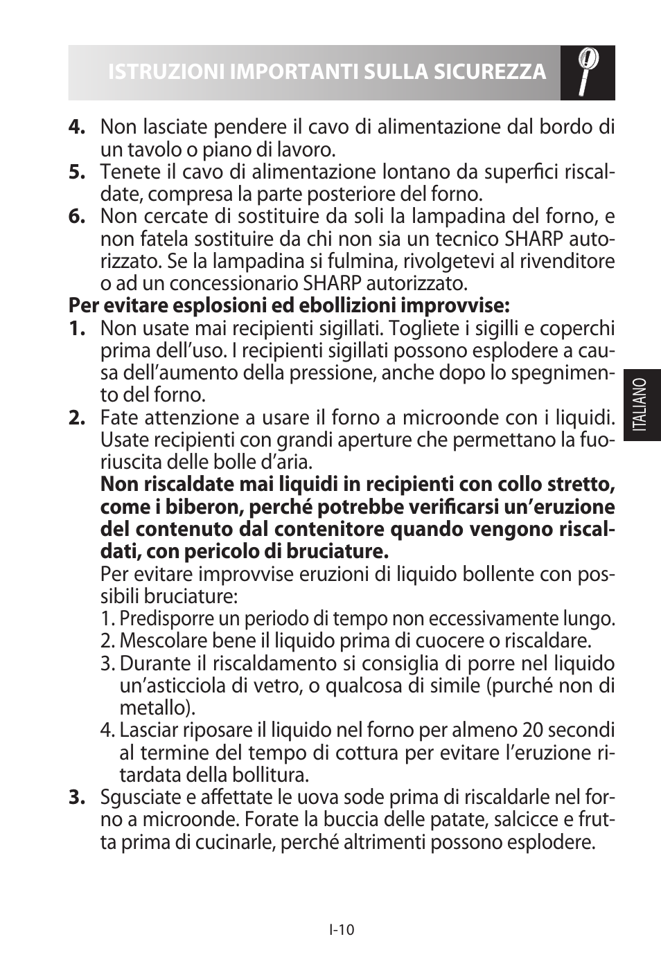 Sharp R-222STWE Four à micro-ondes solo User Manual | Page 85 / 246
