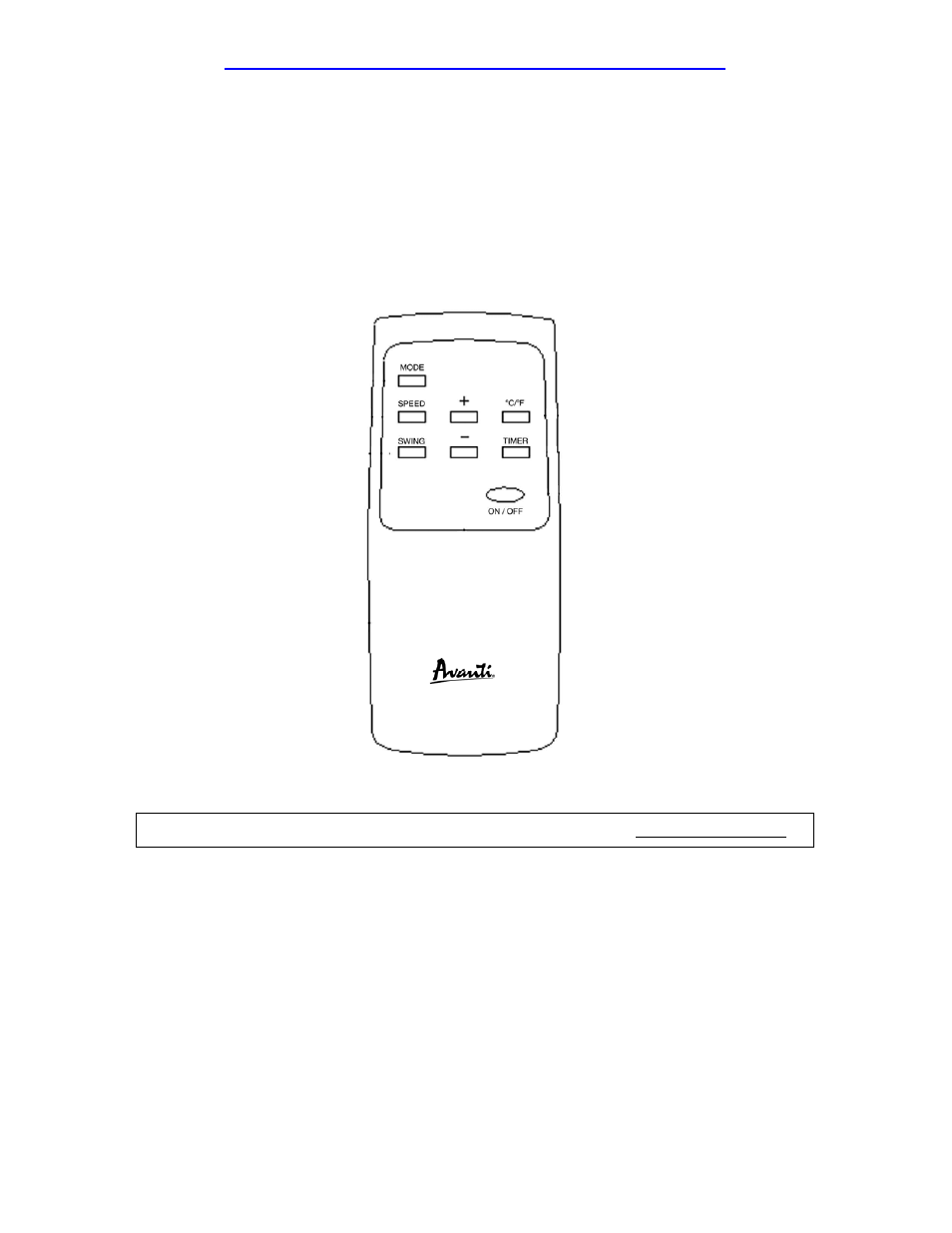 Control remoto: estructura y operación | Avanti PAC12000 User Manual | Page 24 / 29