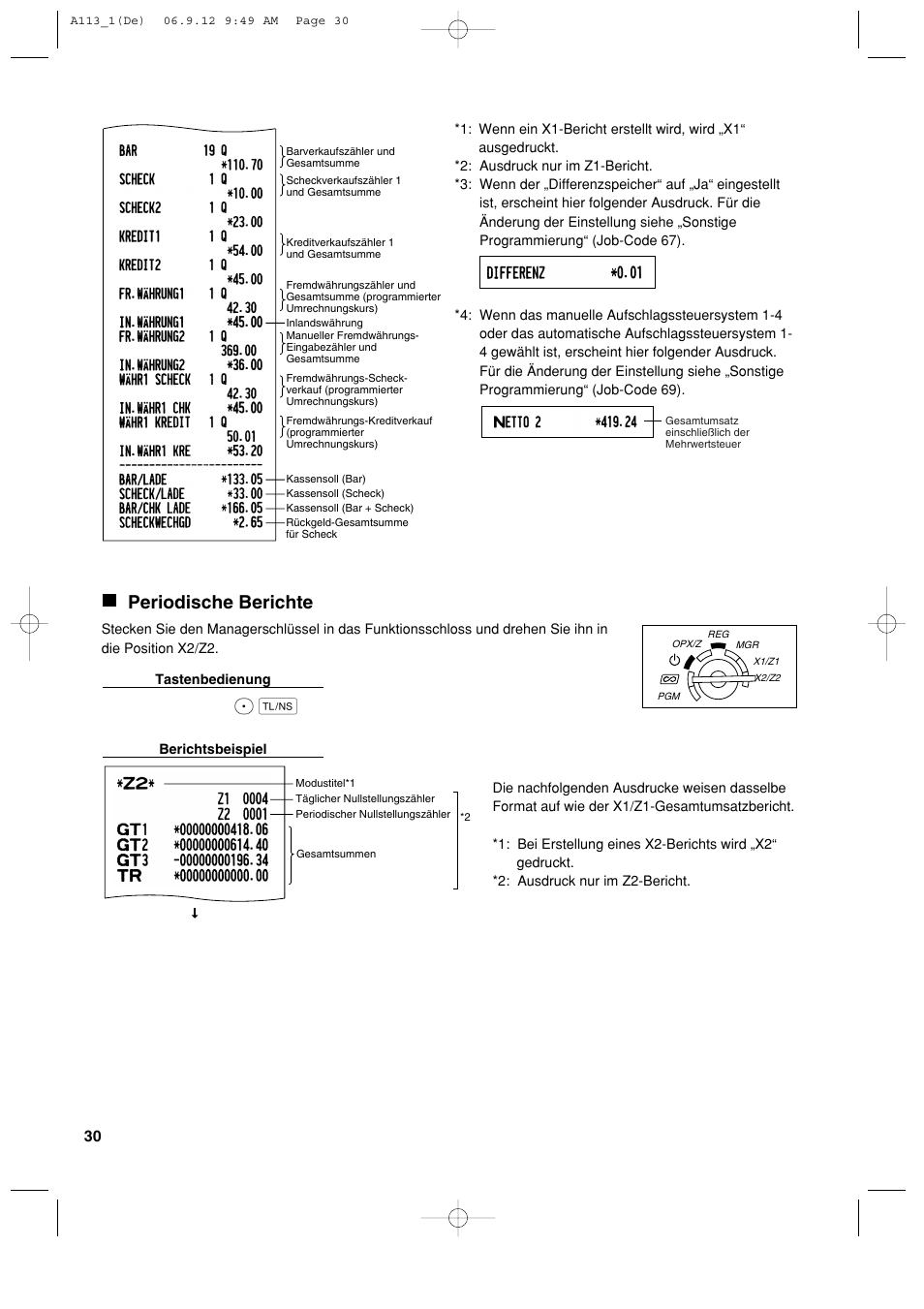 Periodische berichte | Sharp XE-A113 User Manual | Page 112 / 404