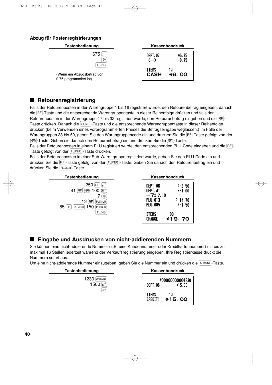 Sharp XE-A113 User Manual | Page 122 / 404