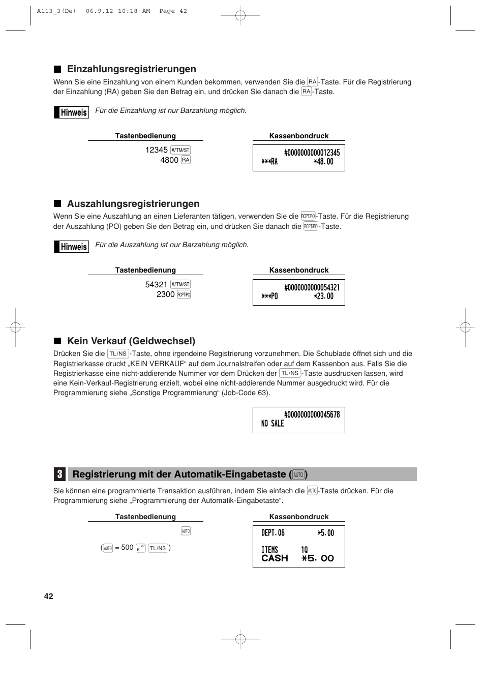 Sharp XE-A113 User Manual | Page 124 / 404