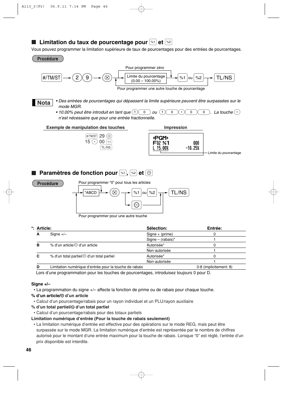 S@ 29, 10p00 | Sharp XE-A113 User Manual | Page 208 / 404