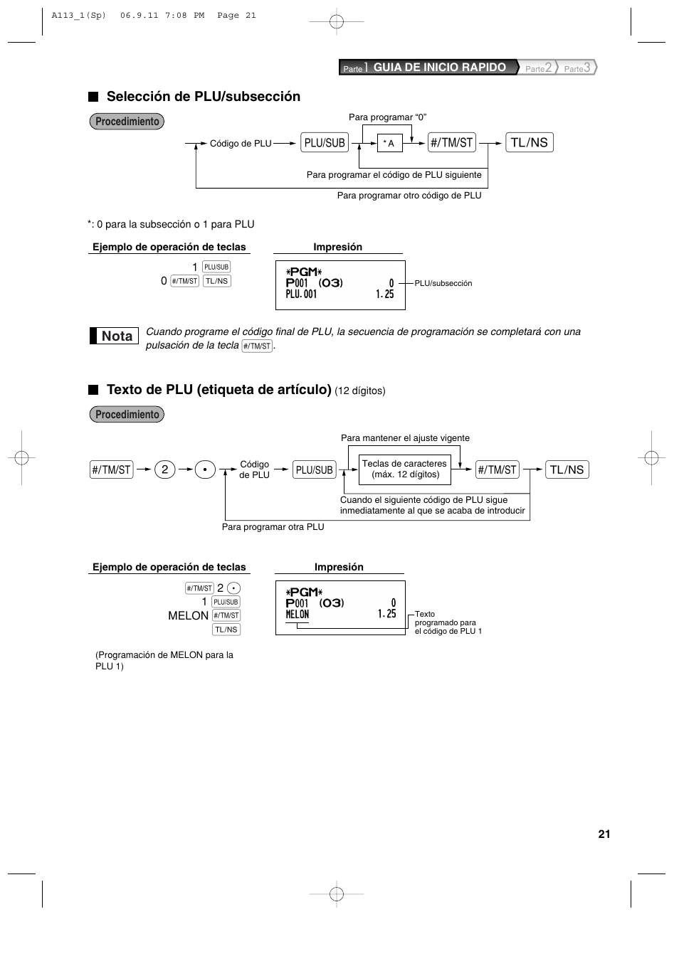 Sp 2 p | Sharp XE-A113 User Manual | Page 263 / 404