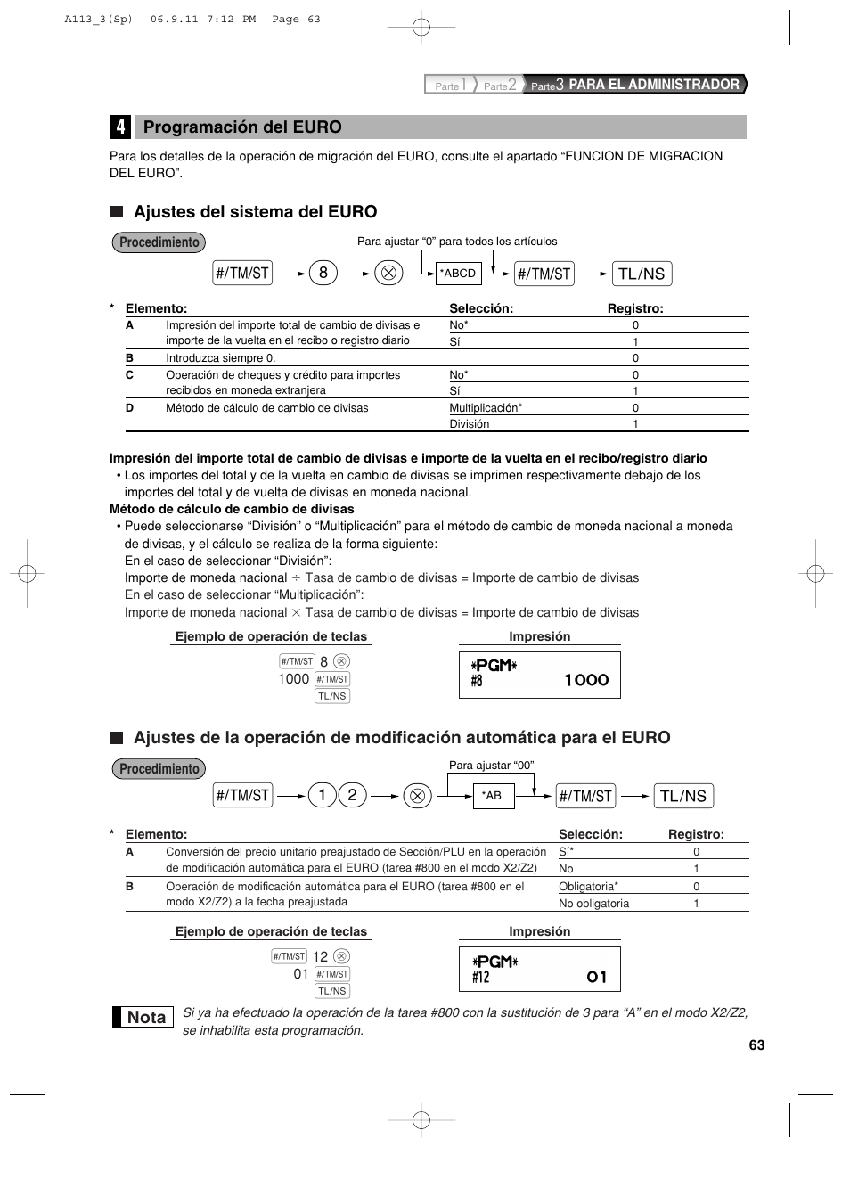 Sharp XE-A113 User Manual | Page 305 / 404