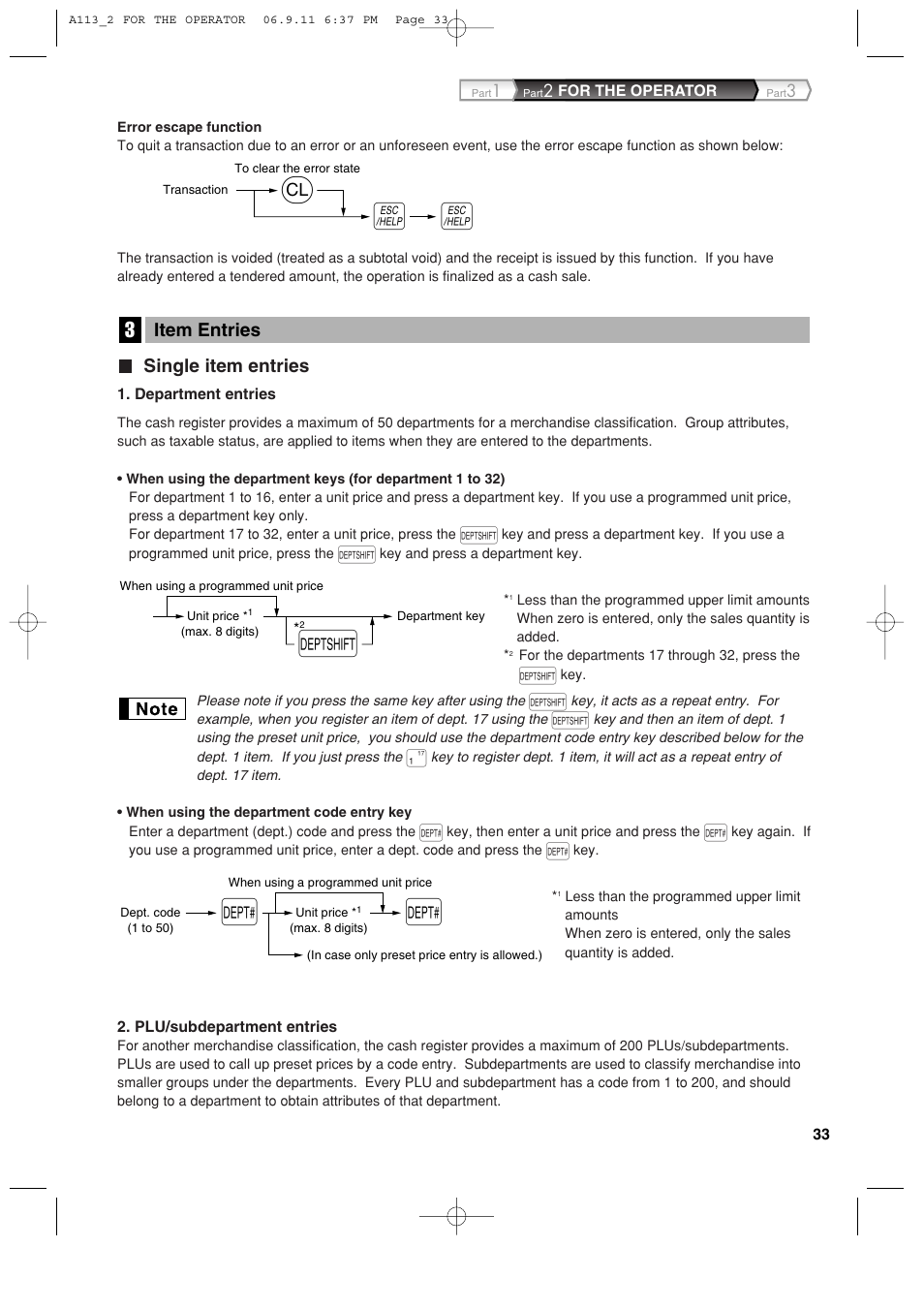 Sharp XE-A113 User Manual | Page 35 / 404