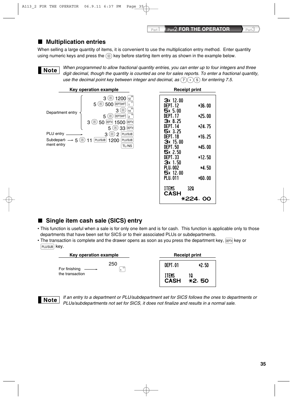 Sharp XE-A113 User Manual | Page 37 / 404