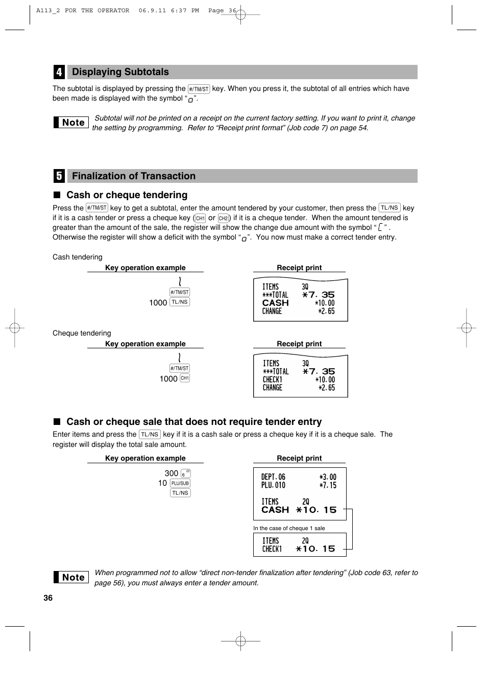 Sharp XE-A113 User Manual | Page 38 / 404