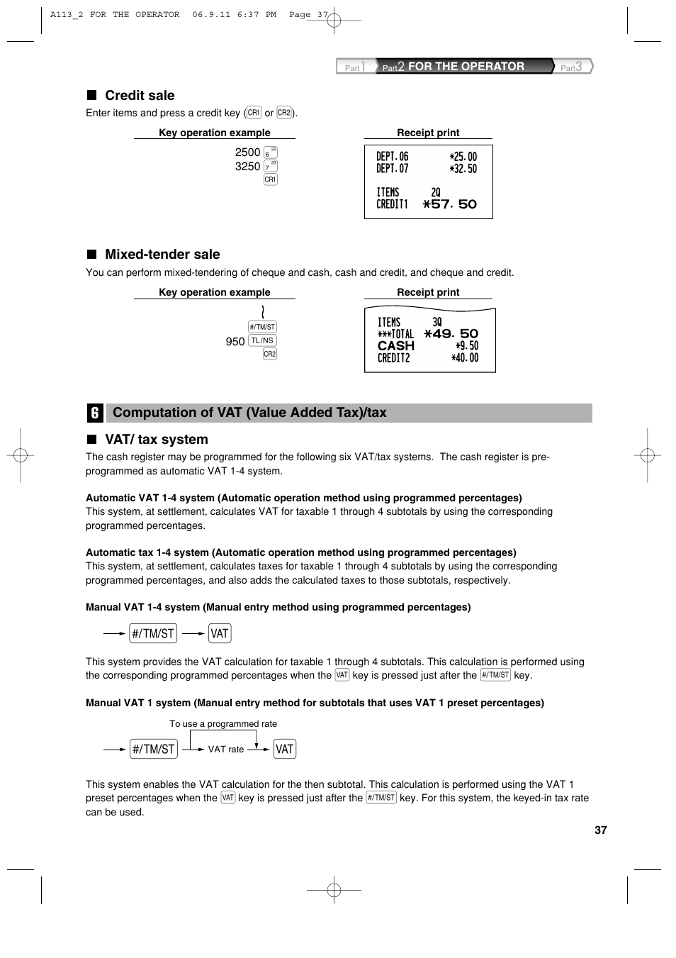 Sharp XE-A113 User Manual | Page 39 / 404