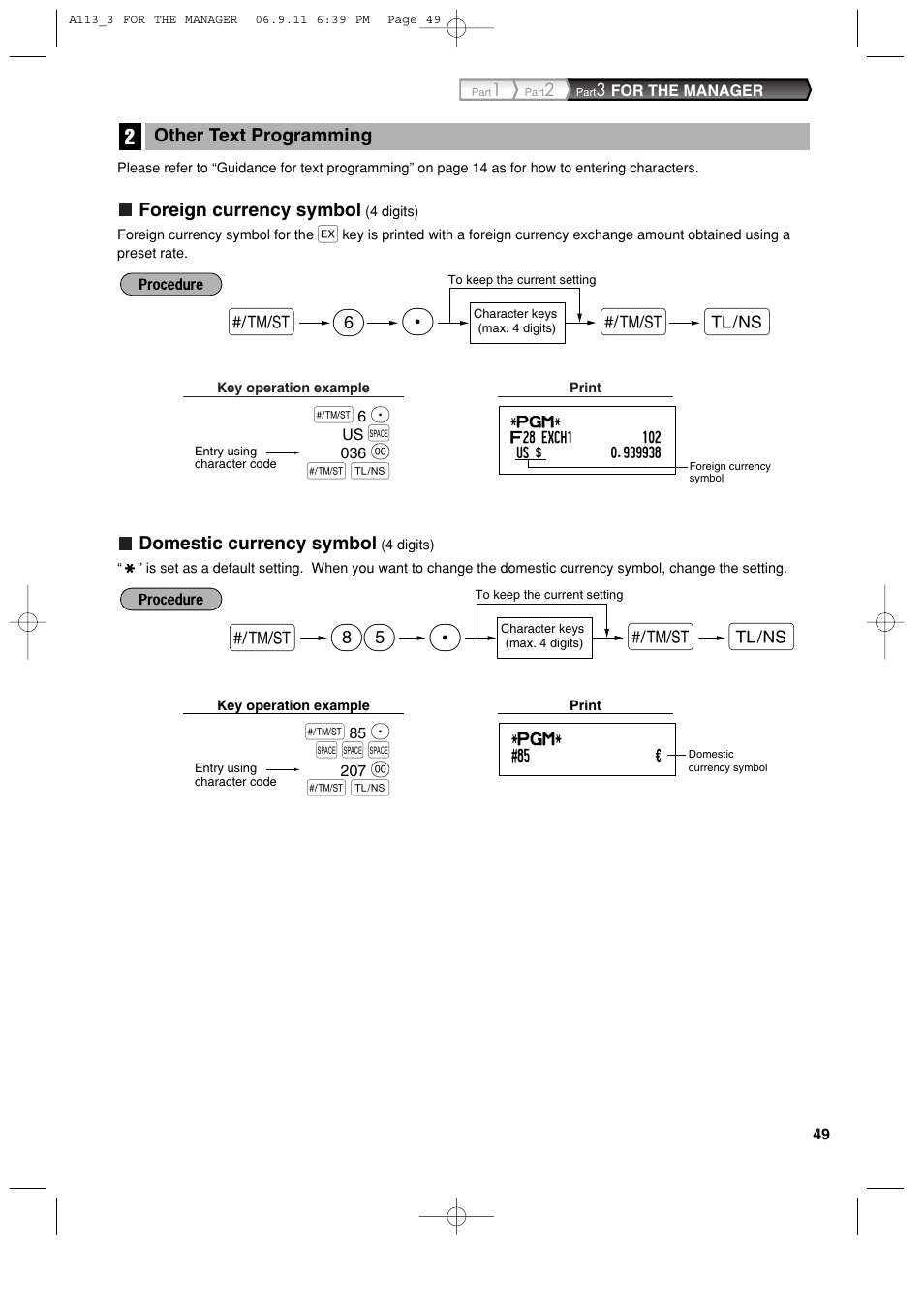 S85 p, Sp 6 | Sharp XE-A113 User Manual | Page 51 / 404