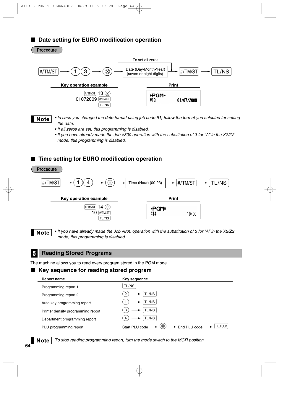 S 14, S 13 | Sharp XE-A113 User Manual | Page 66 / 404