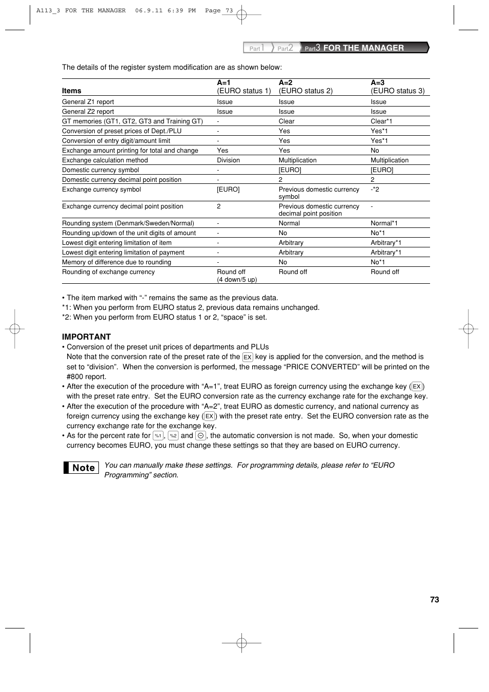 Sharp XE-A113 User Manual | Page 75 / 404