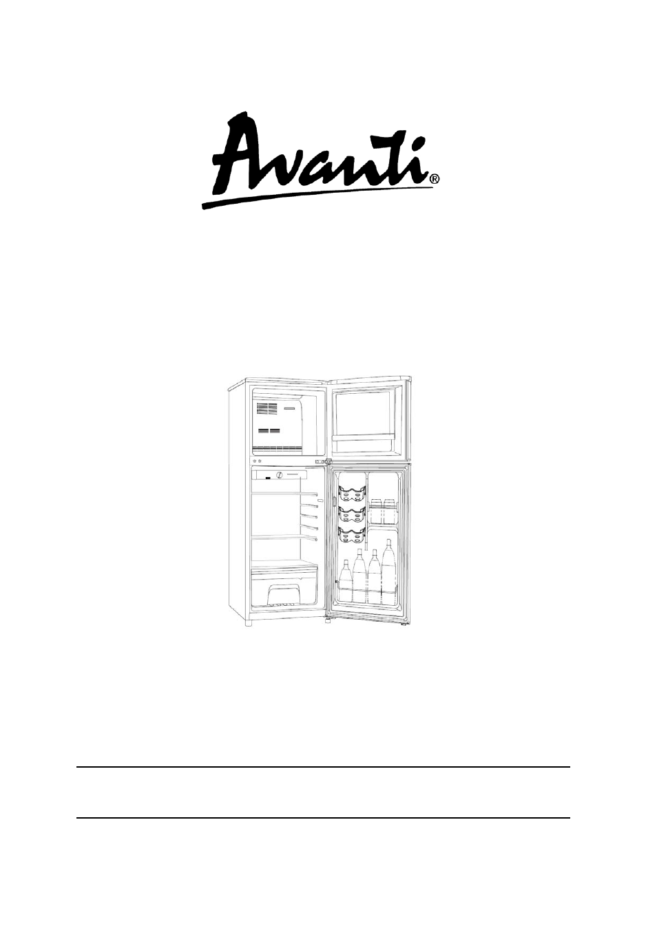 Avanti FF447W User Manual | 20 pages