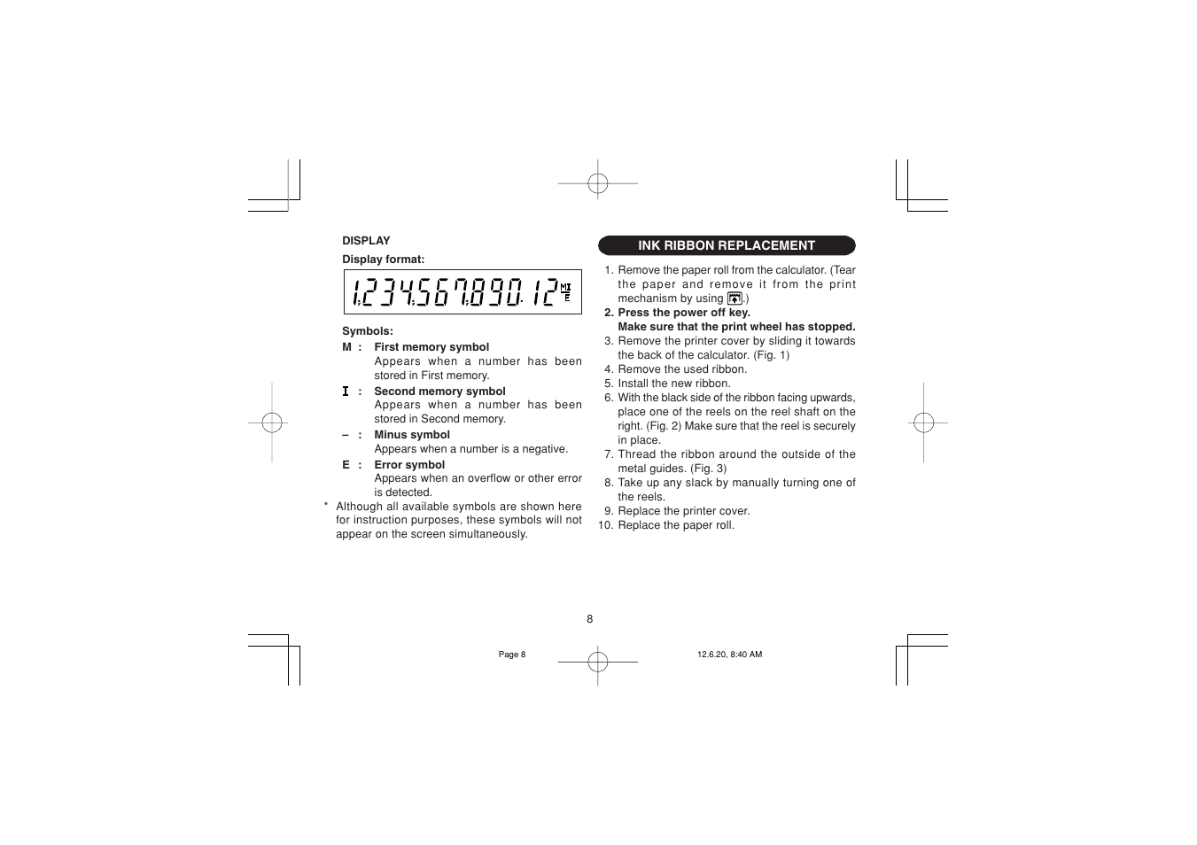 Sharp CS-2635RHGY User Manual | Page 10 / 176