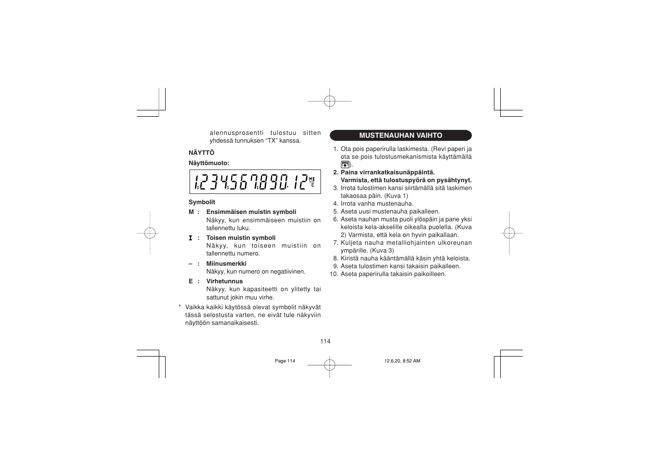 Sharp CS-2635RHGY User Manual | Page 116 / 176