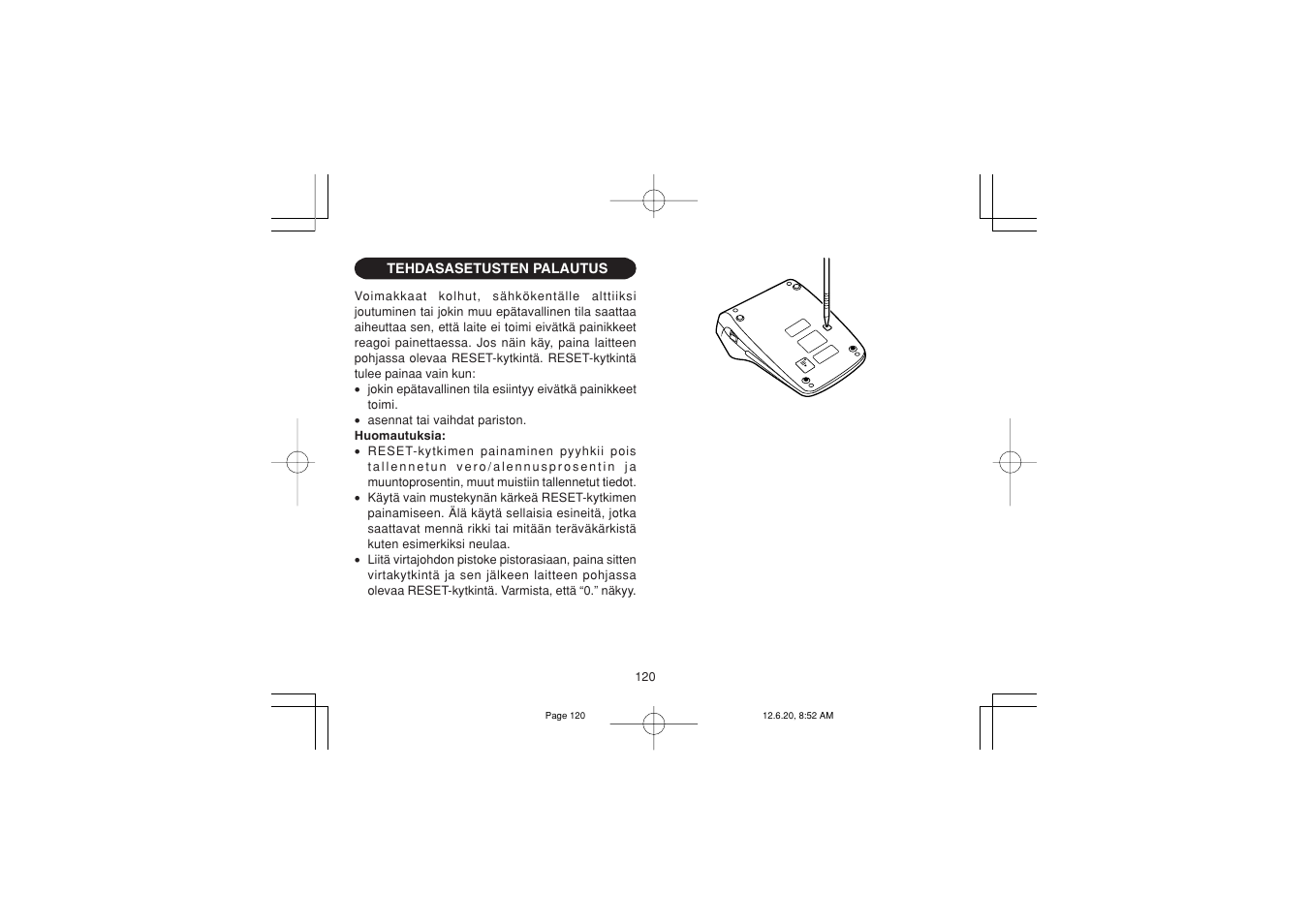 Sharp CS-2635RHGY User Manual | Page 122 / 176