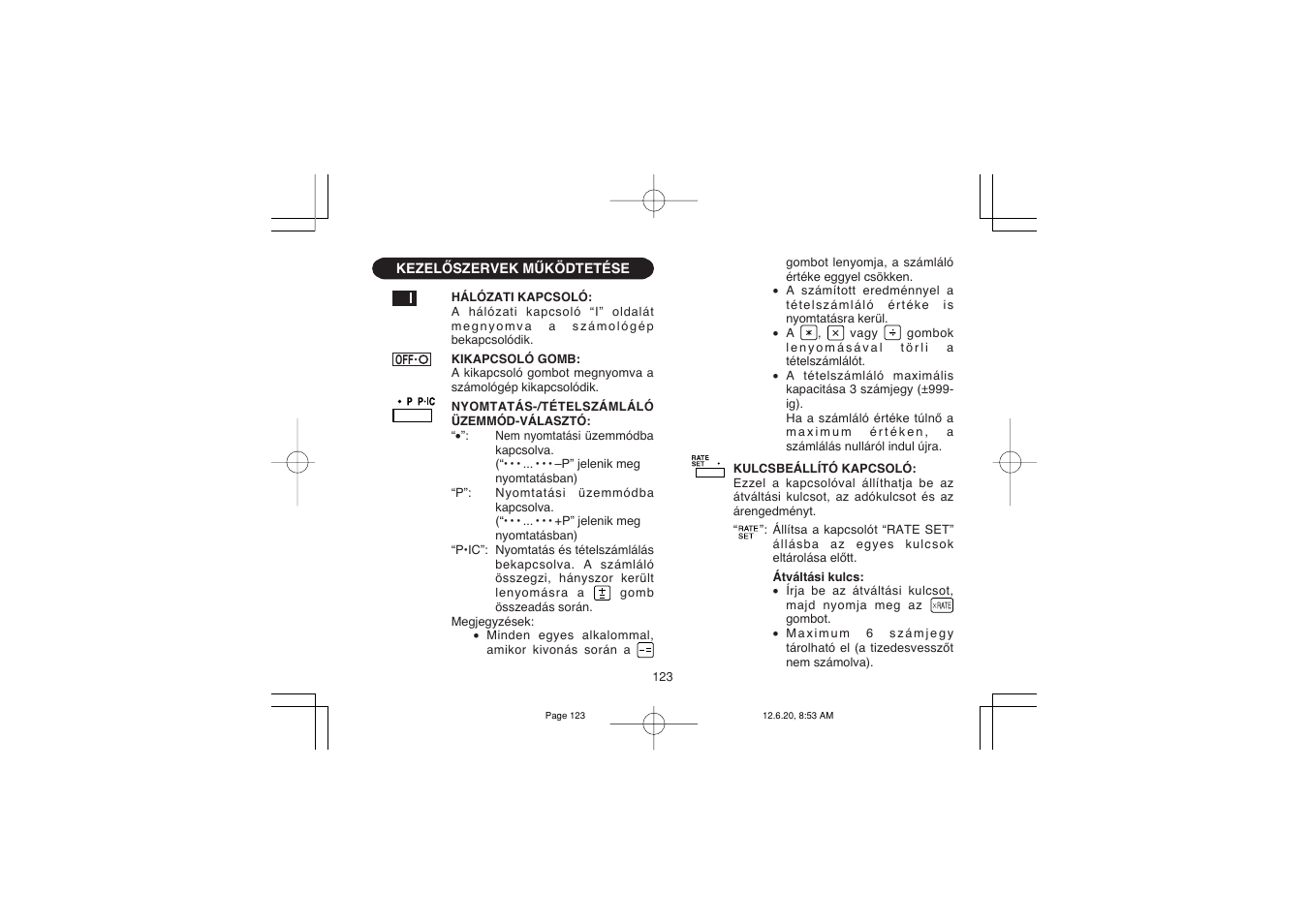 Sharp CS-2635RHGY User Manual | Page 125 / 176