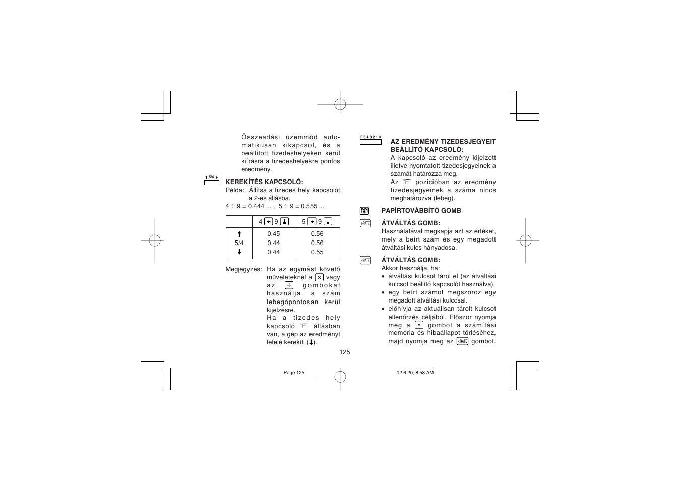 Sharp CS-2635RHGY User Manual | Page 127 / 176