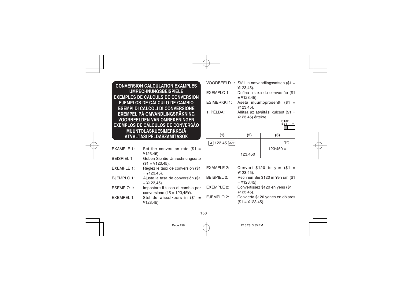 Sharp CS-2635RHGY User Manual | Page 160 / 176