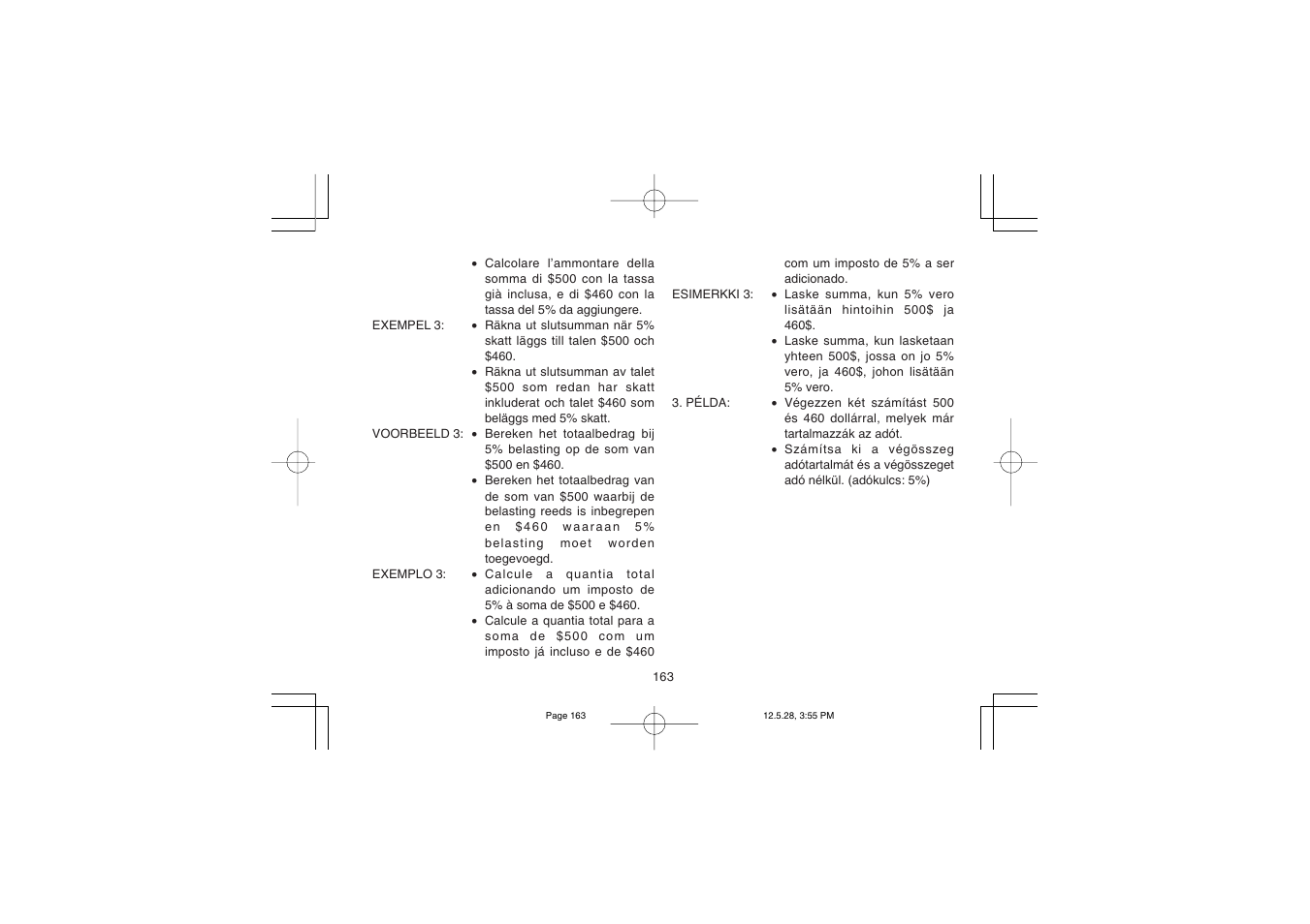 Sharp CS-2635RHGY User Manual | Page 165 / 176