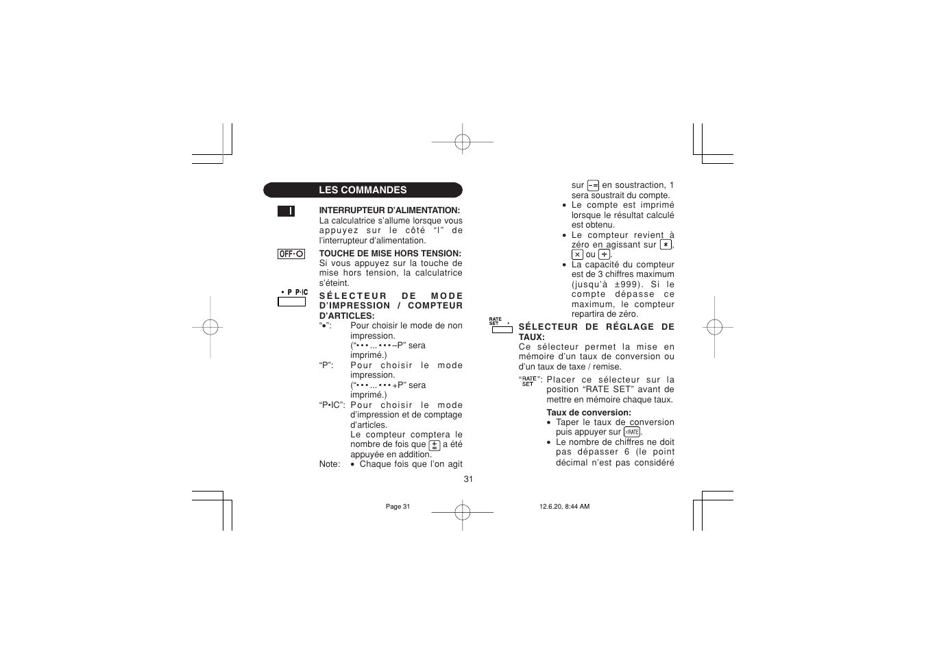 Sharp CS-2635RHGY User Manual | Page 33 / 176