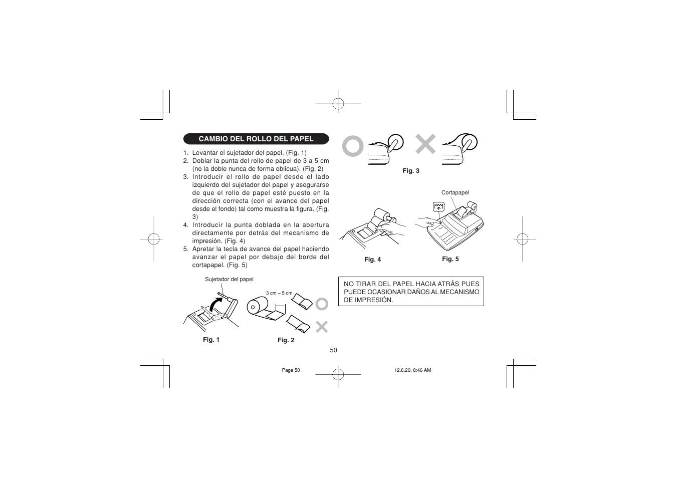 Sharp CS-2635RHGY User Manual | Page 52 / 176