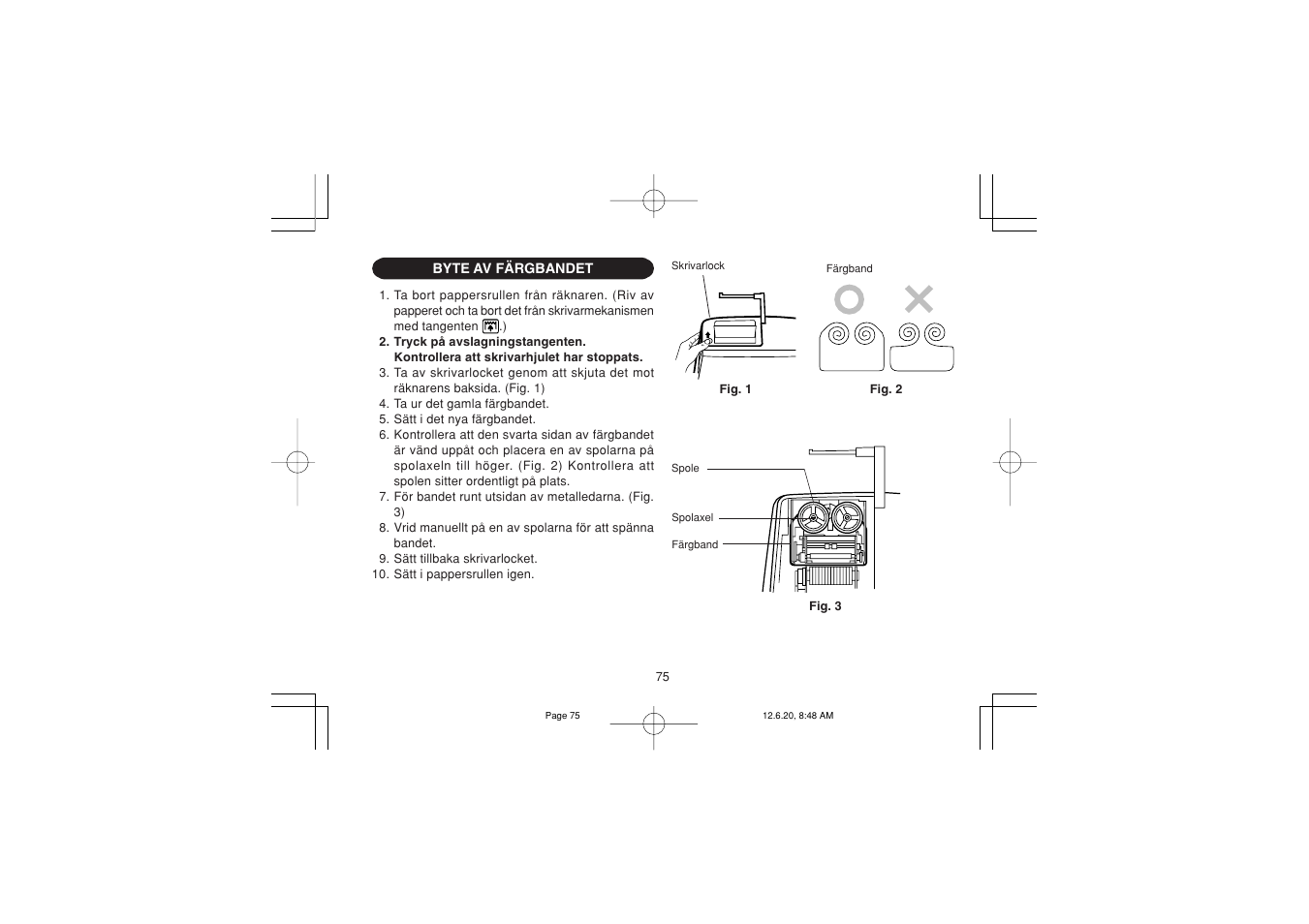 Sharp CS-2635RHGY User Manual | Page 77 / 176