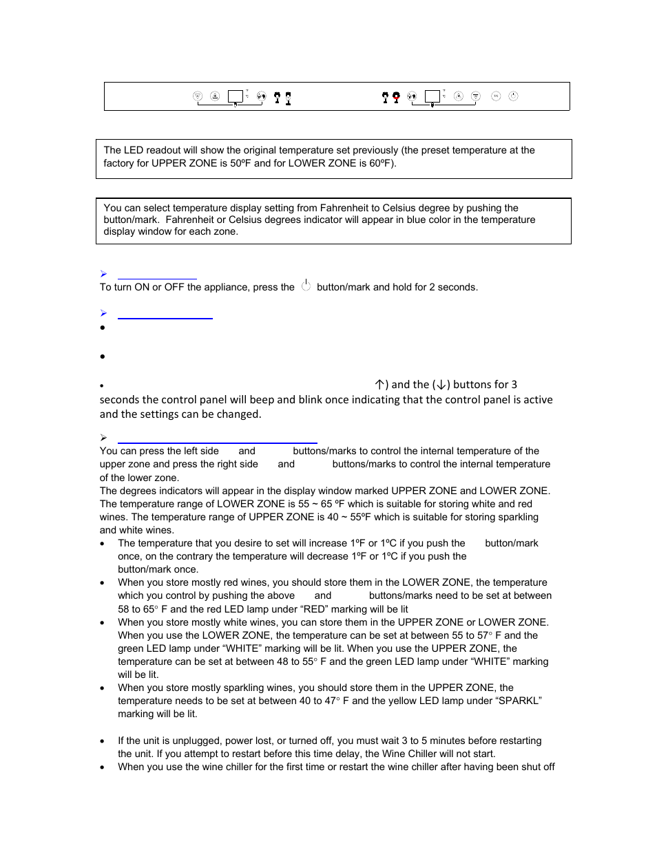 Avanti WCR5404DZD User Manual | Page 10 / 20