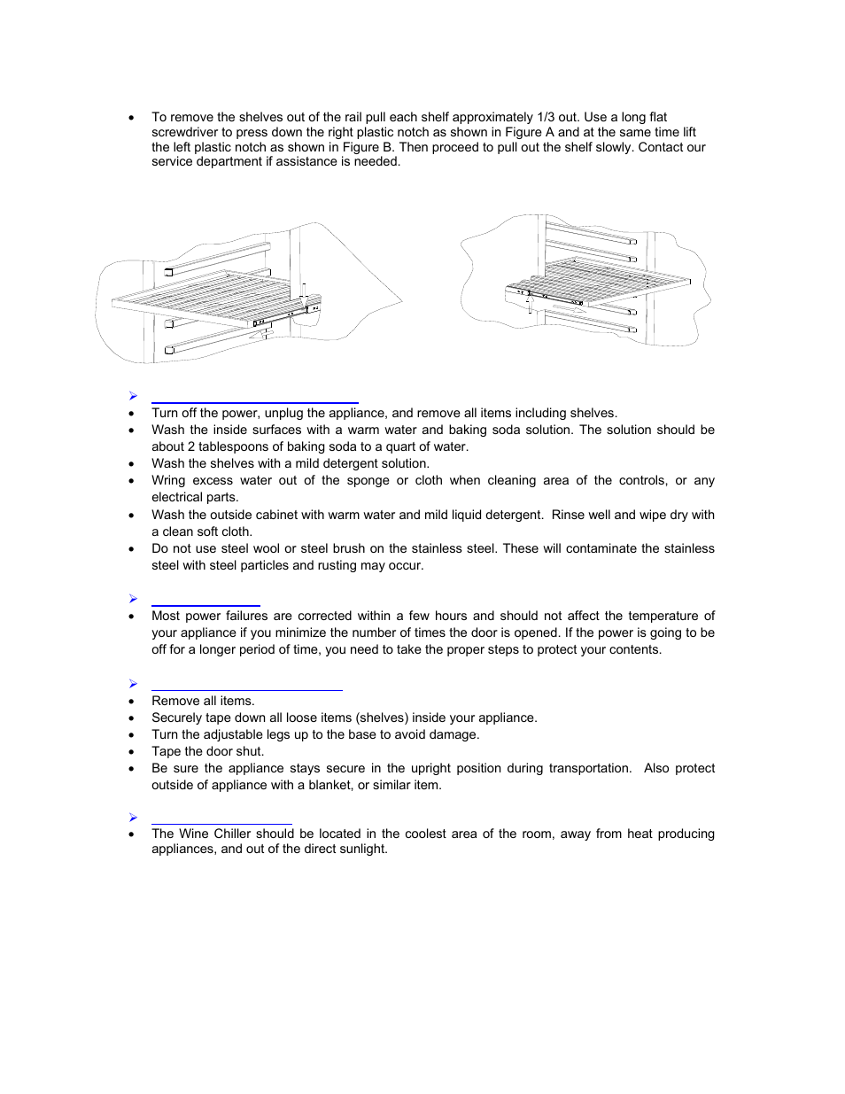 Avanti WCR5404DZD User Manual | Page 12 / 20