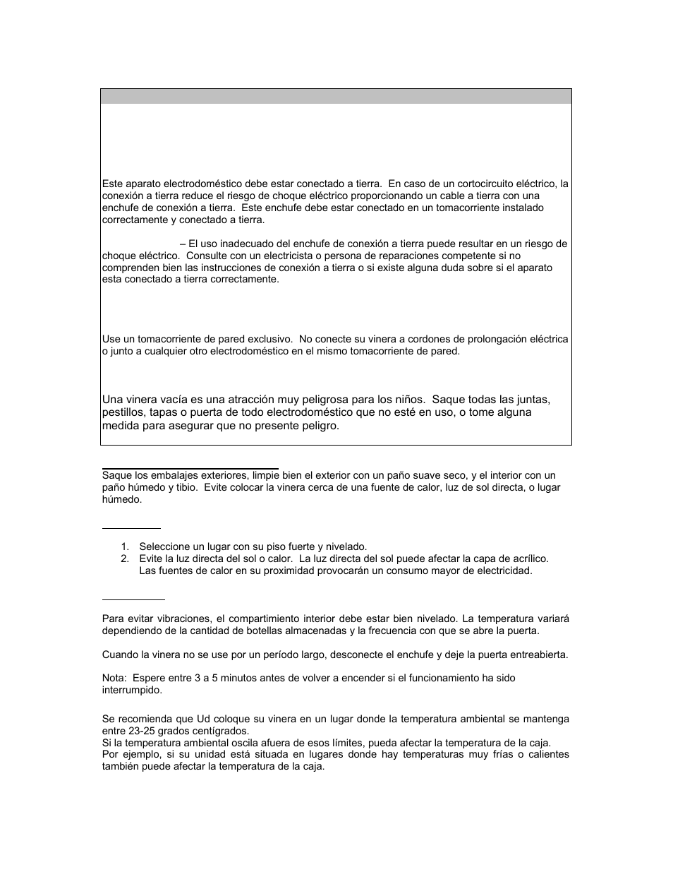 Avanti WCR5404DZD User Manual | Page 16 / 20