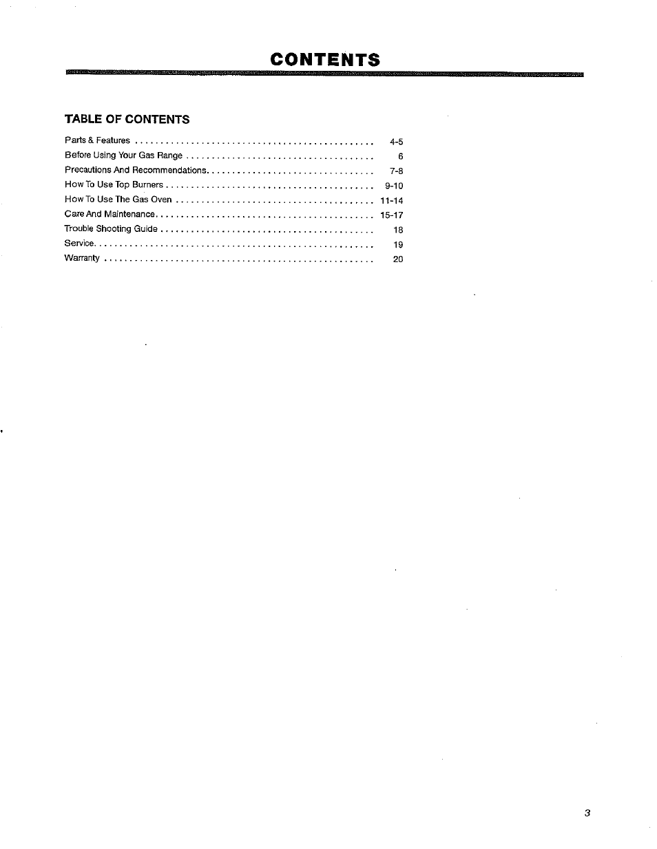 Avanti DG241BS User Manual | Page 3 / 20