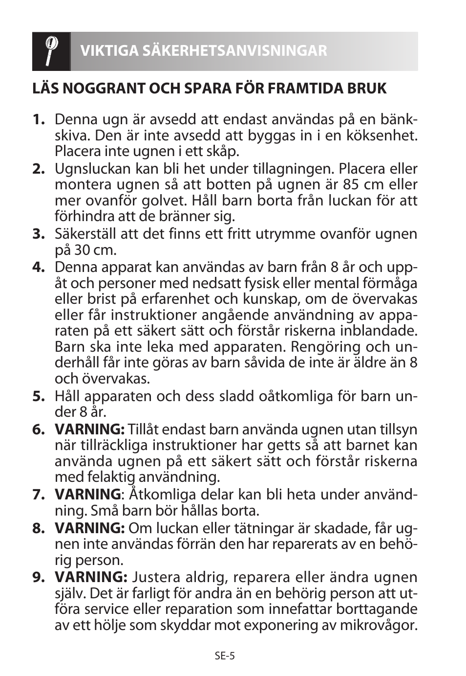 Sharp R-322STWE Four à micro-ondes solo User Manual | Page 128 / 246