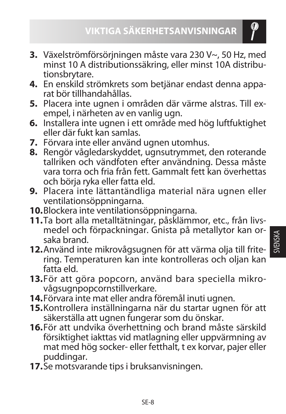 Sharp R-322STWE Four à micro-ondes solo User Manual | Page 131 / 246