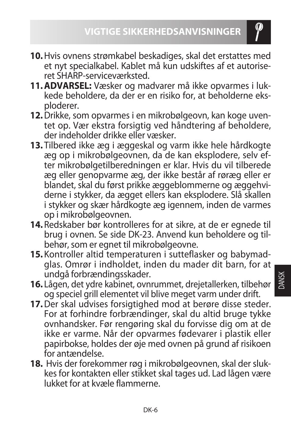 Sharp R-322STWE Four à micro-ondes solo User Manual | Page 153 / 246
