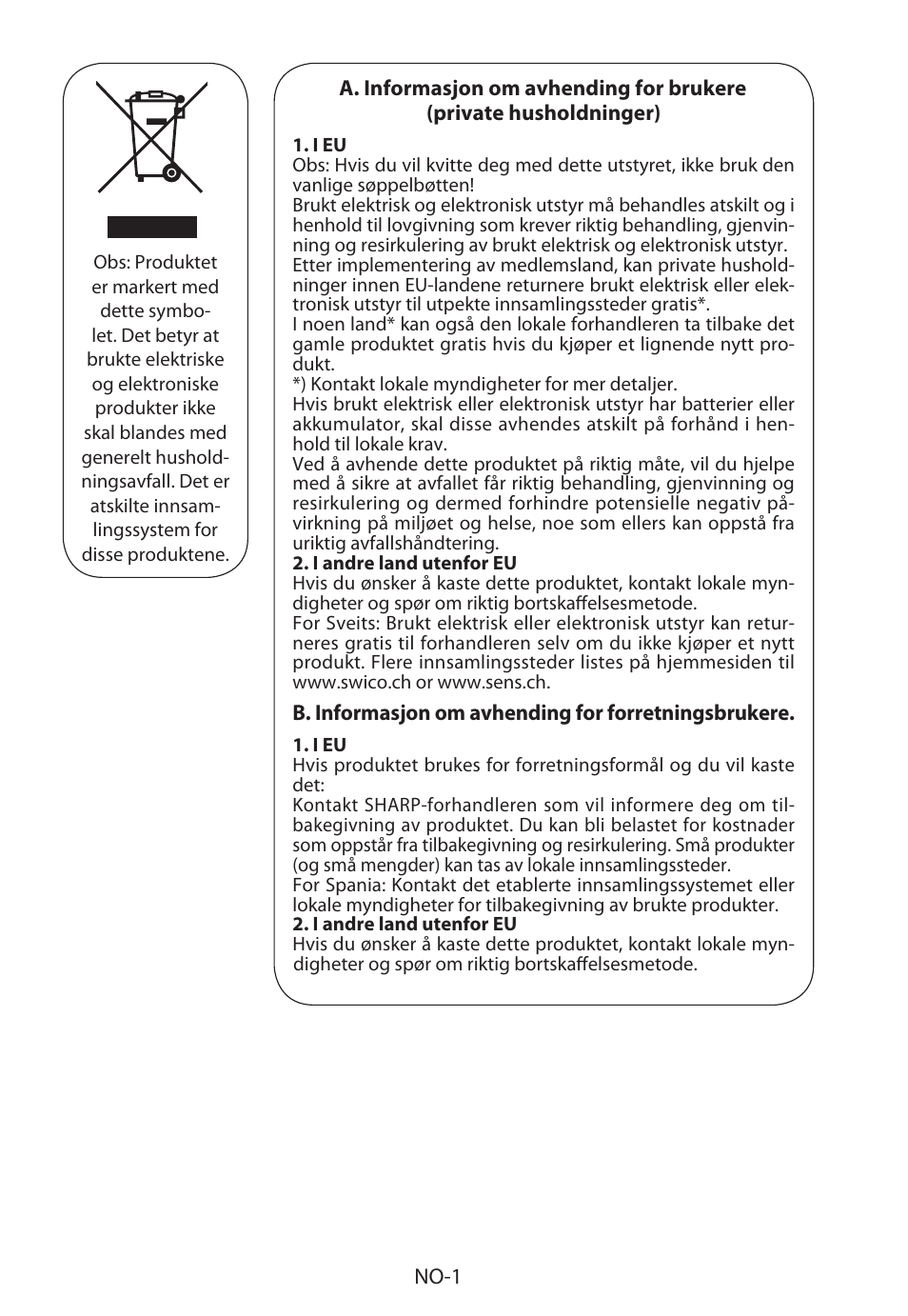 Sharp R-322STWE Four à micro-ondes solo User Manual | Page 172 / 246