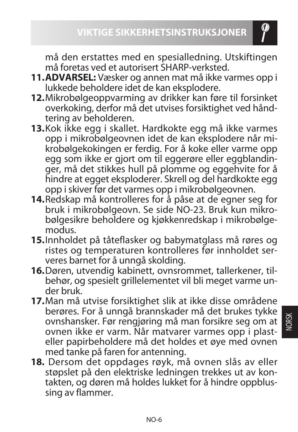 Sharp R-322STWE Four à micro-ondes solo User Manual | Page 177 / 246