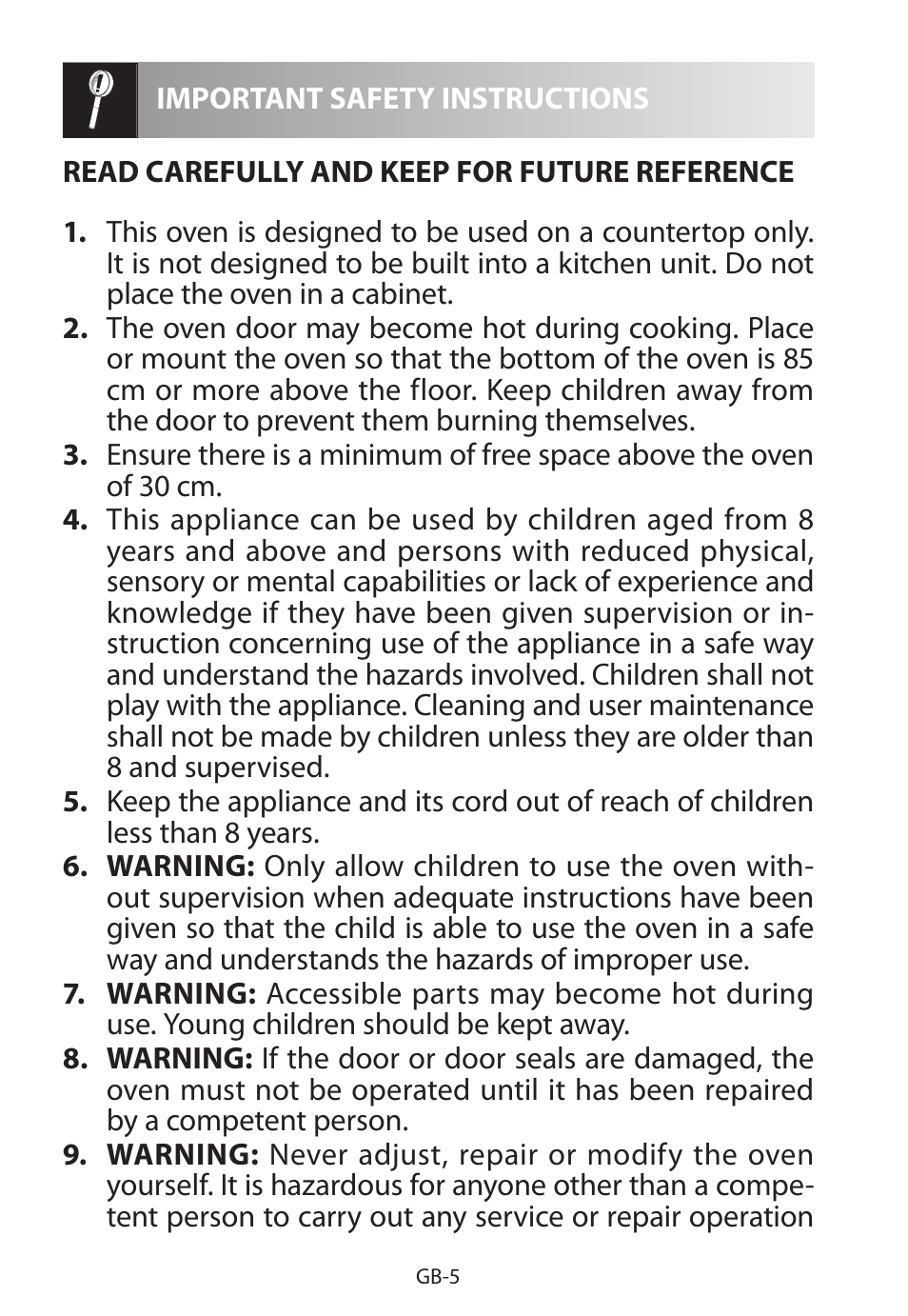 Sharp R-322STWE Four à micro-ondes solo User Manual | Page 224 / 246