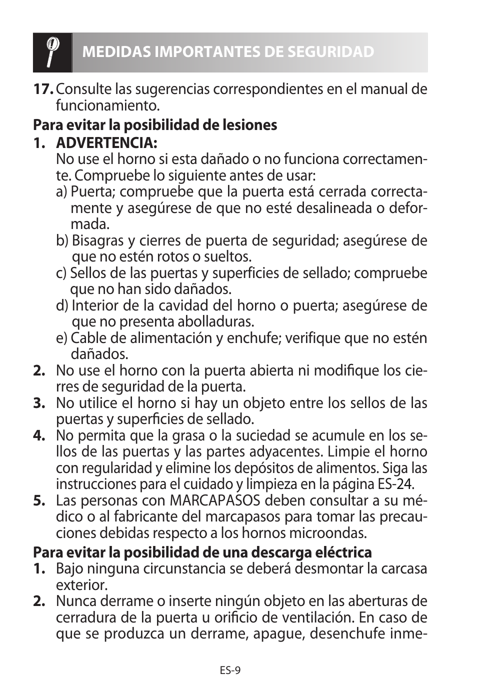 Sharp R-322STWE Four à micro-ondes solo User Manual | Page 36 / 246