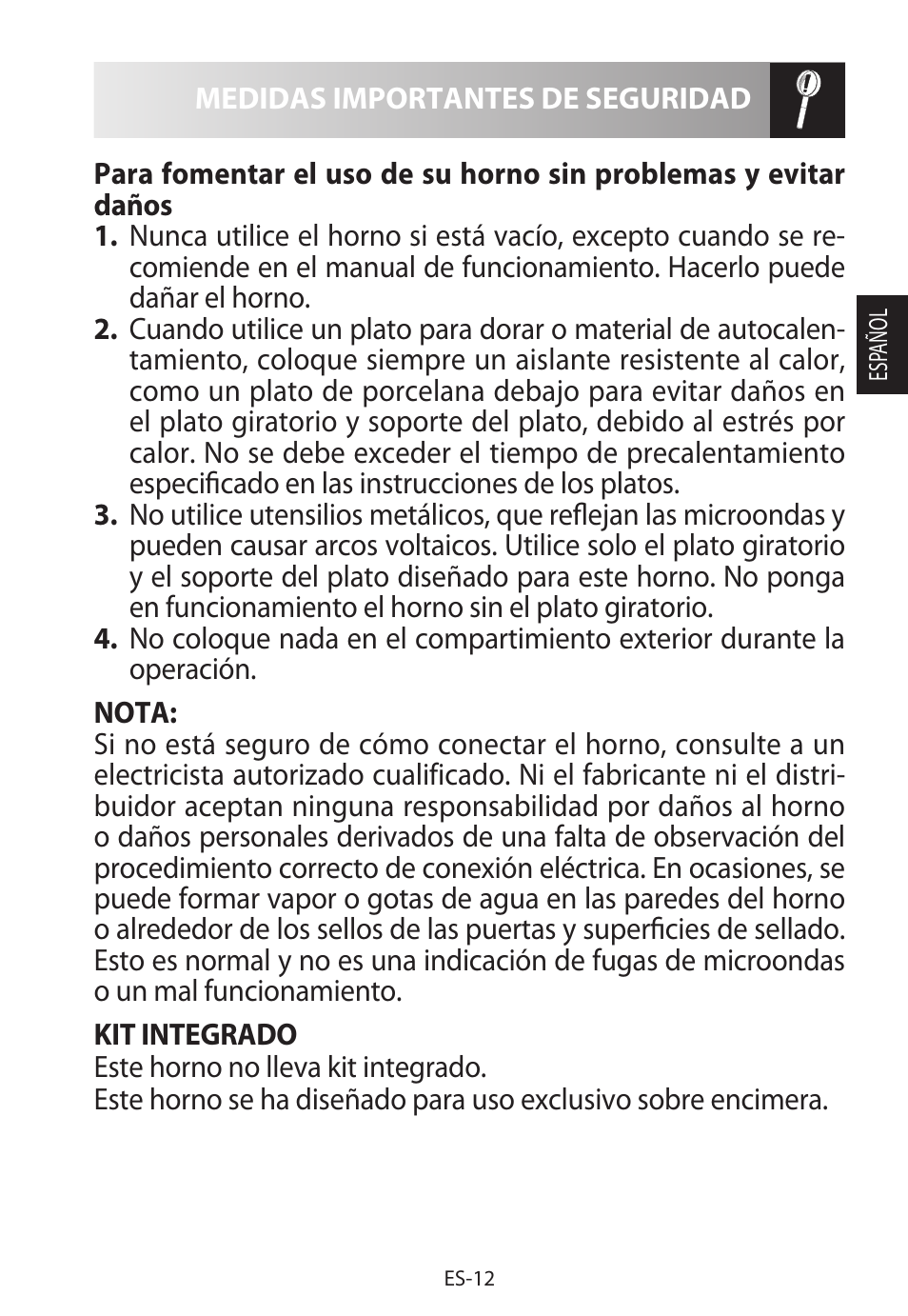 Sharp R-322STWE Four à micro-ondes solo User Manual | Page 39 / 246