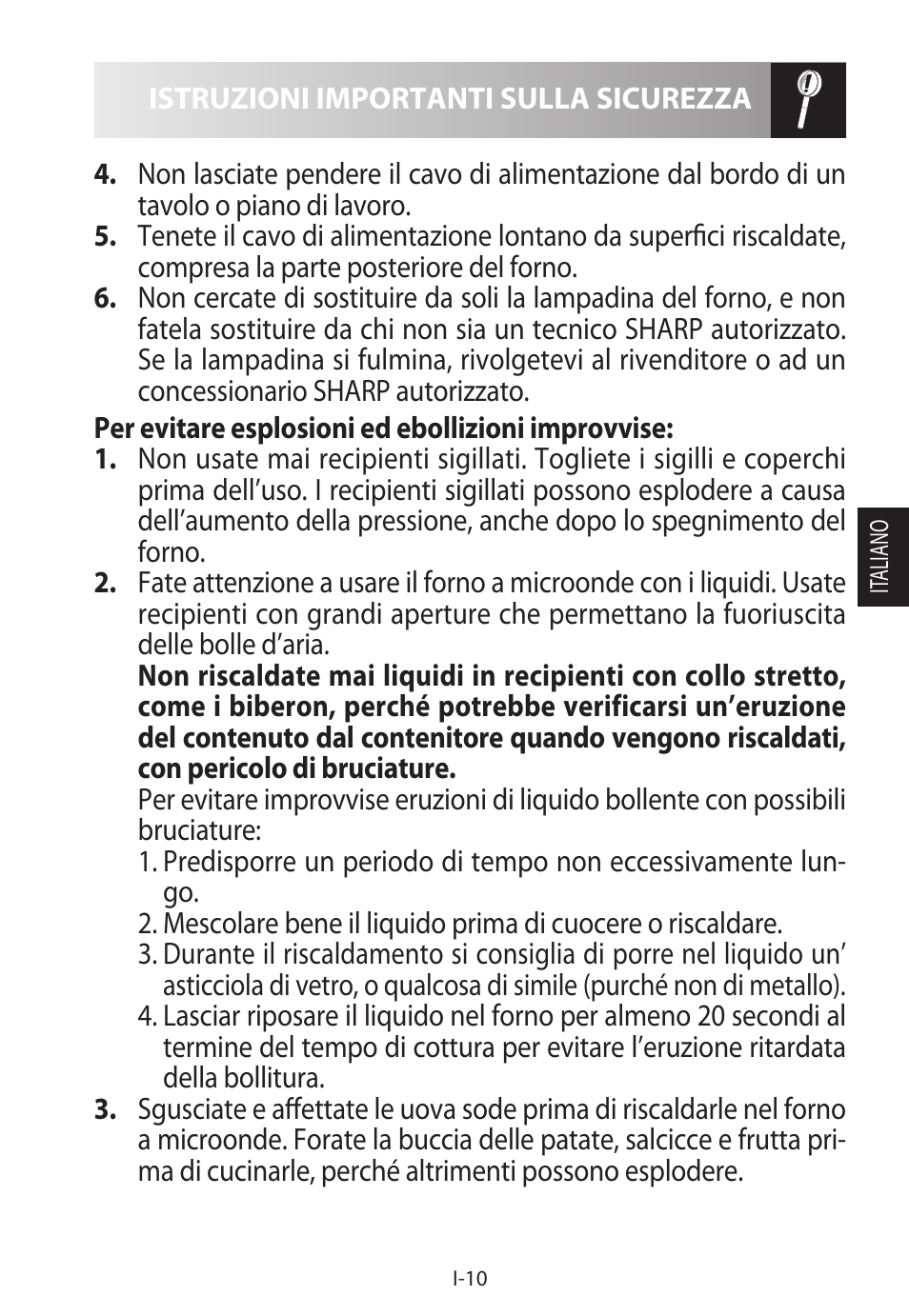 Sharp R-322STWE Four à micro-ondes solo User Manual | Page 85 / 246