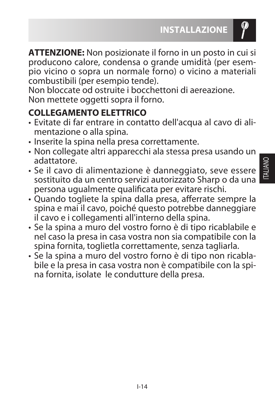 Sharp R-322STWE Four à micro-ondes solo User Manual | Page 89 / 246