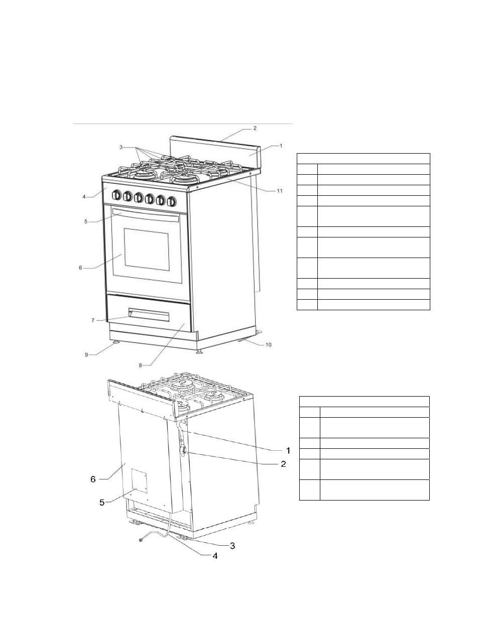 Piezas y caracteristicas | Avanti DG2450SS User Manual | Page 30 / 52