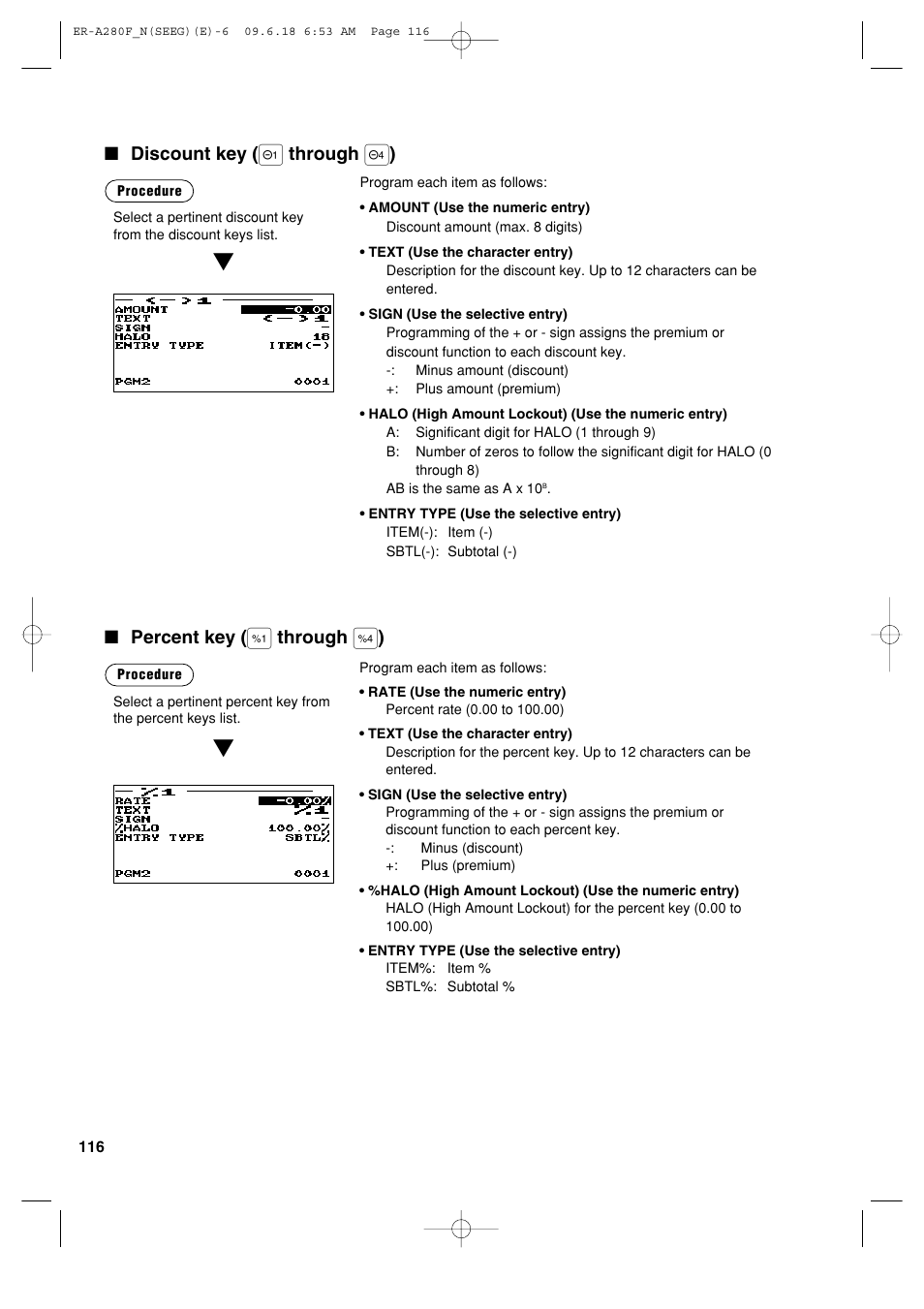 Sharp ER-A280F User Manual | Page 118 / 188