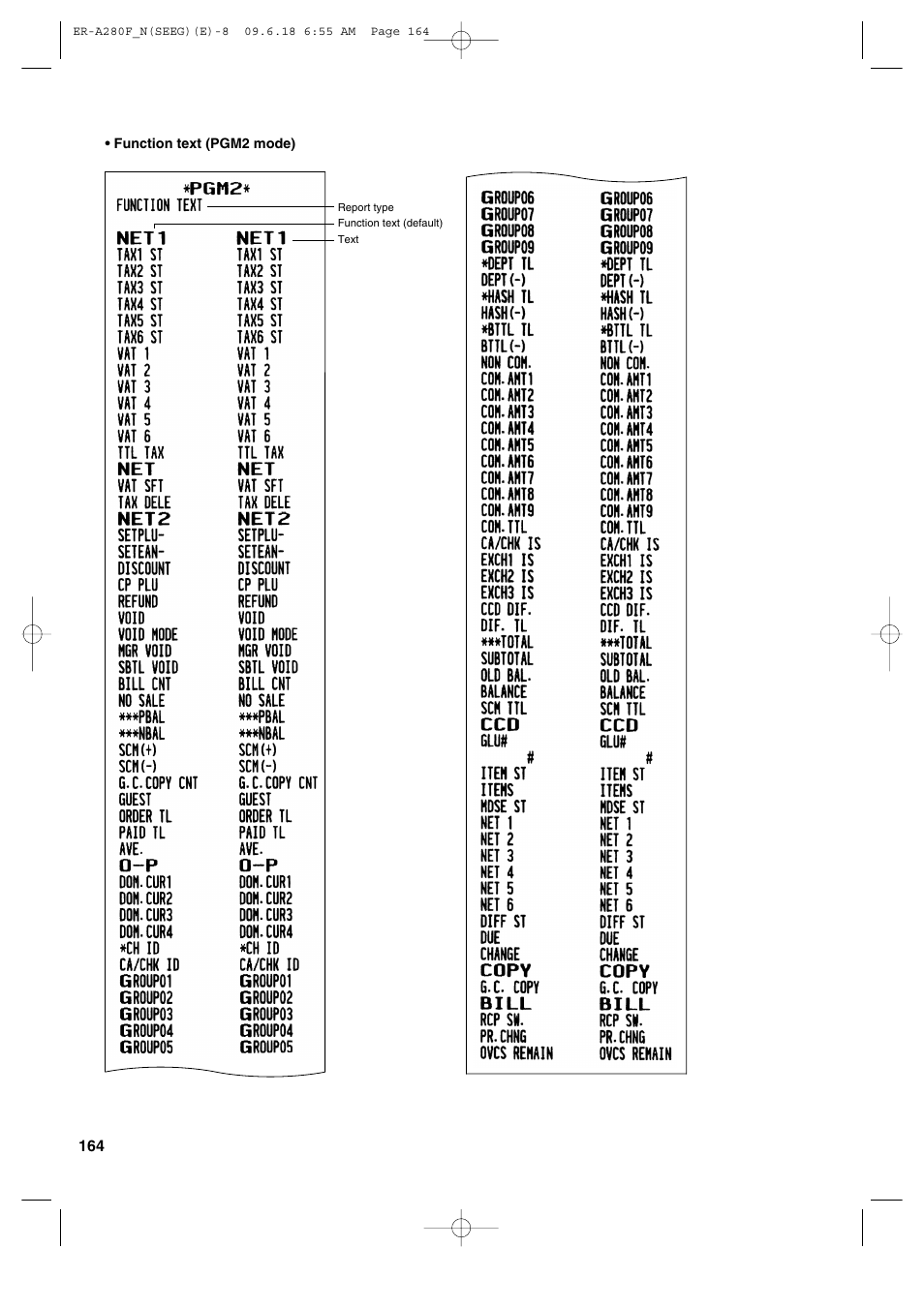 Sharp ER-A280F User Manual | Page 166 / 188